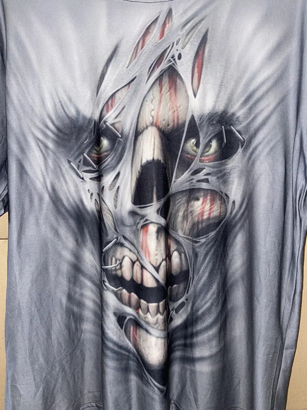 Affliction VINTAGE SKULLS Y2K FADED TEE T SHIRT AFFLICTION JAPANESE DRI Size US XL / EU 56 / 4 - 11 Thumbnail
