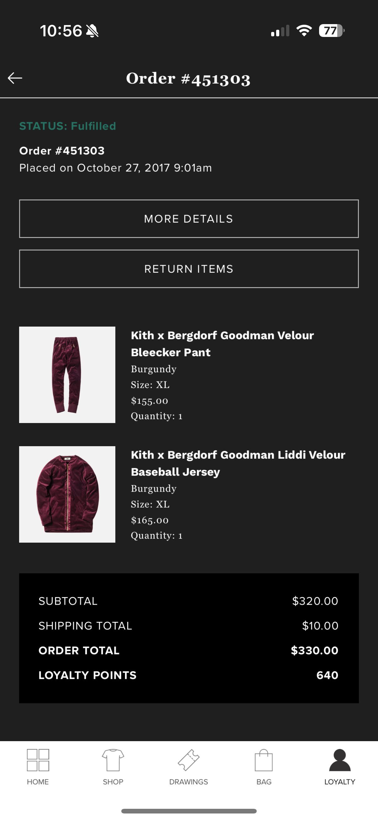 Bergdorf Goodman × Kith Kith x Bergdorf Goodman Liddi Velour Jacket Size US XL / EU 56 / 4 - 4 Thumbnail