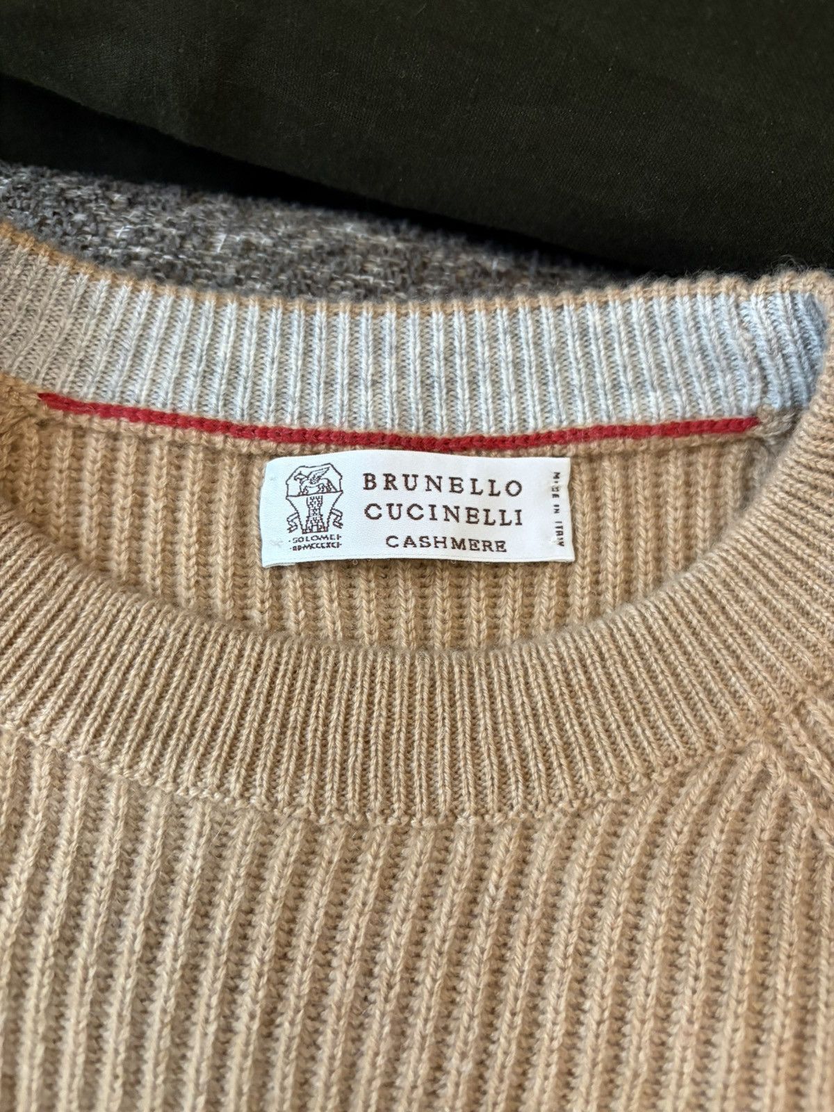 Brunello Cucinelli Brunello Cucinelli English Rib Cashmere Sweater Size US M / EU 48-50 / 2 - 3 Thumbnail