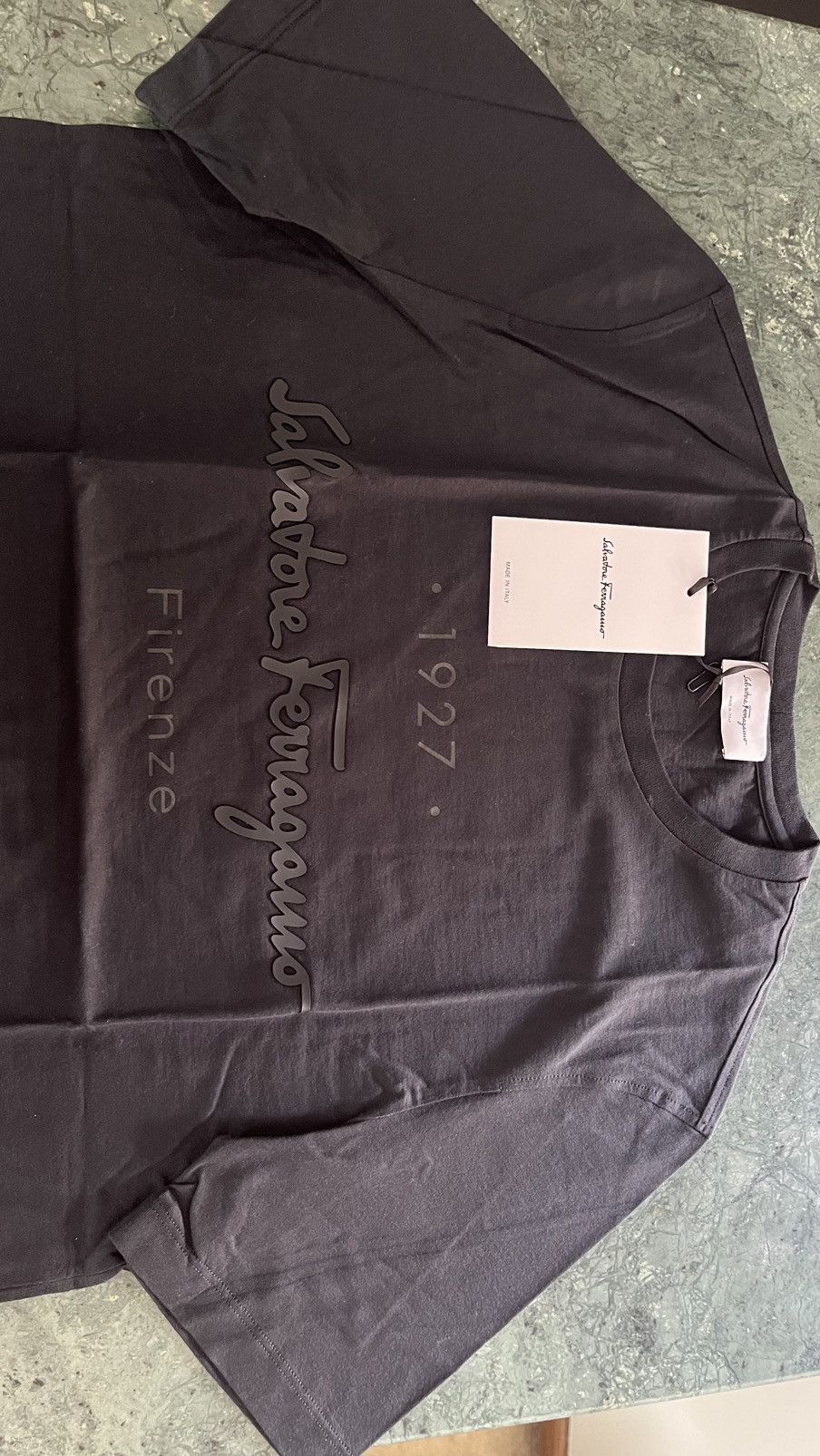 Salvatore Ferragamo Salvatore Ferragamo logo tshirt new with tags Size US S / EU 44-46 / 1 - 4 Thumbnail