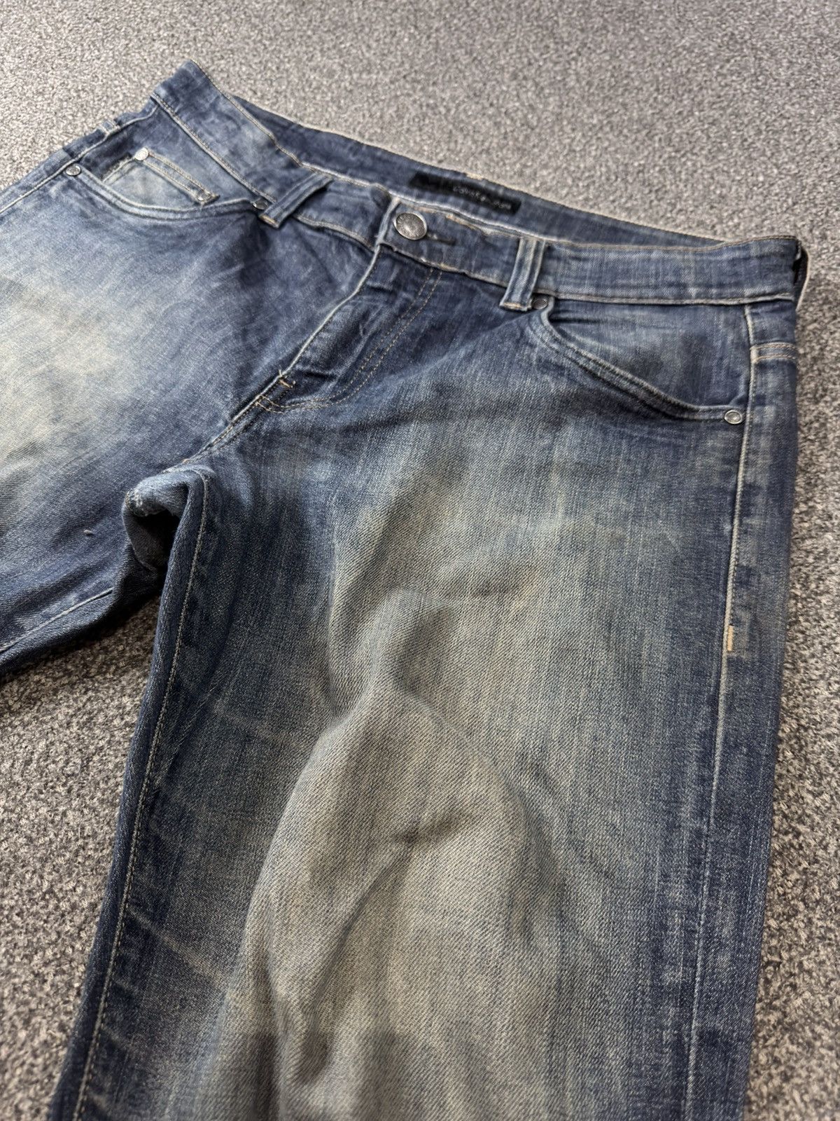 If Six Was Nine Archive Grunge Heavy Faded Dirty Calvin Klein Distressed Size US 36 / EU 52 - 3 Thumbnail