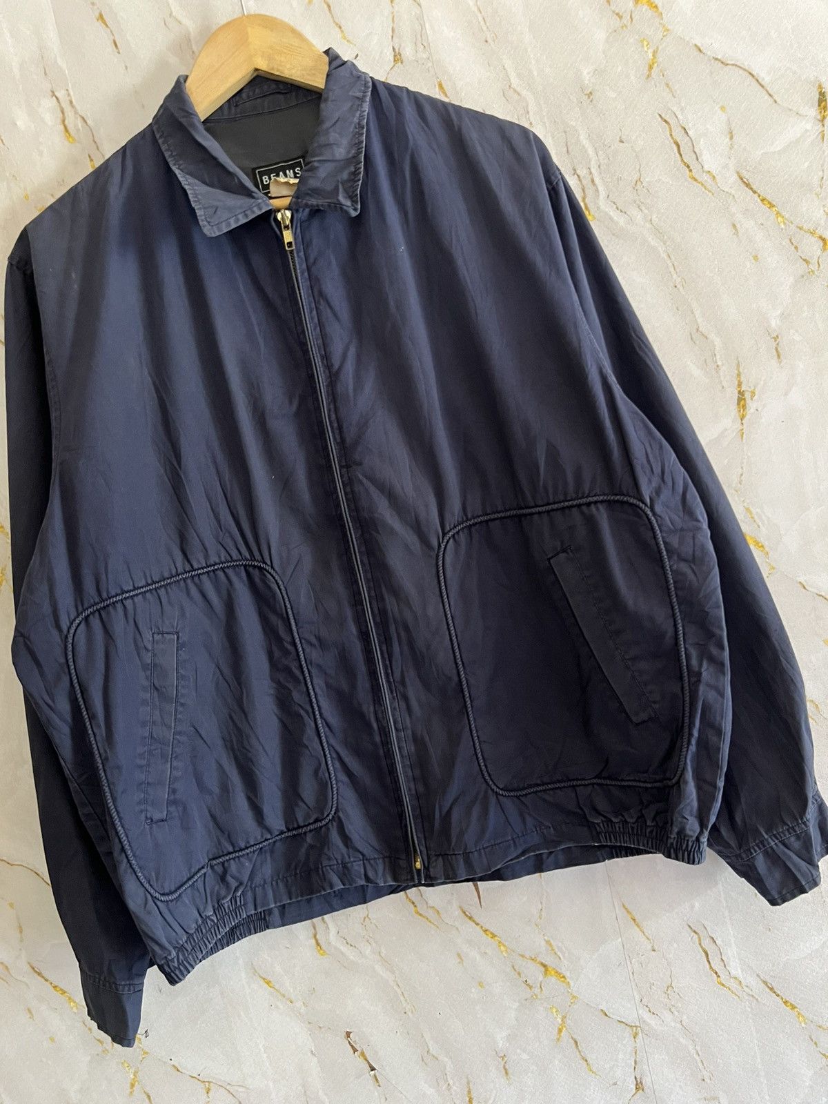 Beams Japan Beams Zipper Jacket Japanese Streetwear Outerwear Size US L / EU 52-54 / 3 - 4 Thumbnail