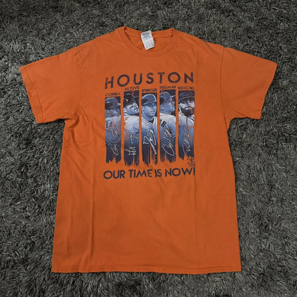 Delta Orange Houston Astros T Shirt Delta Size US M / EU 48-50 / 2 - 4 Thumbnail
