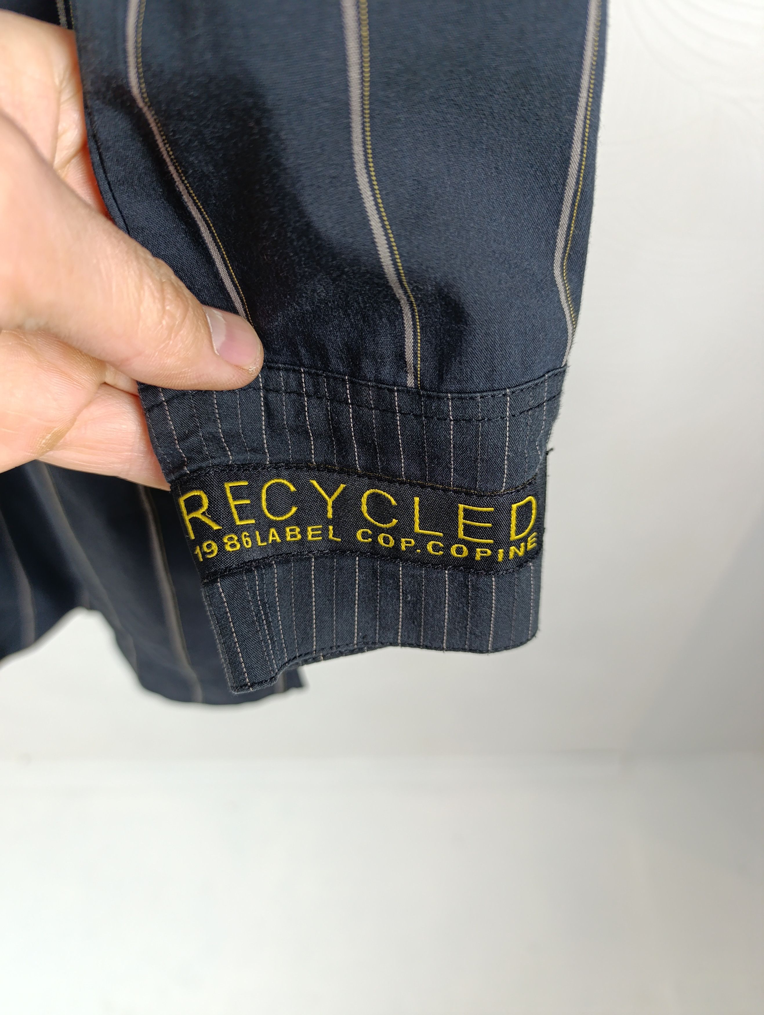 Cop Copine COP COPINE 1989 RECYCLED CUT AND SEW ASYMMETRIC LONG SHIRT Size S / US 4 / IT 40 - 5 Thumbnail