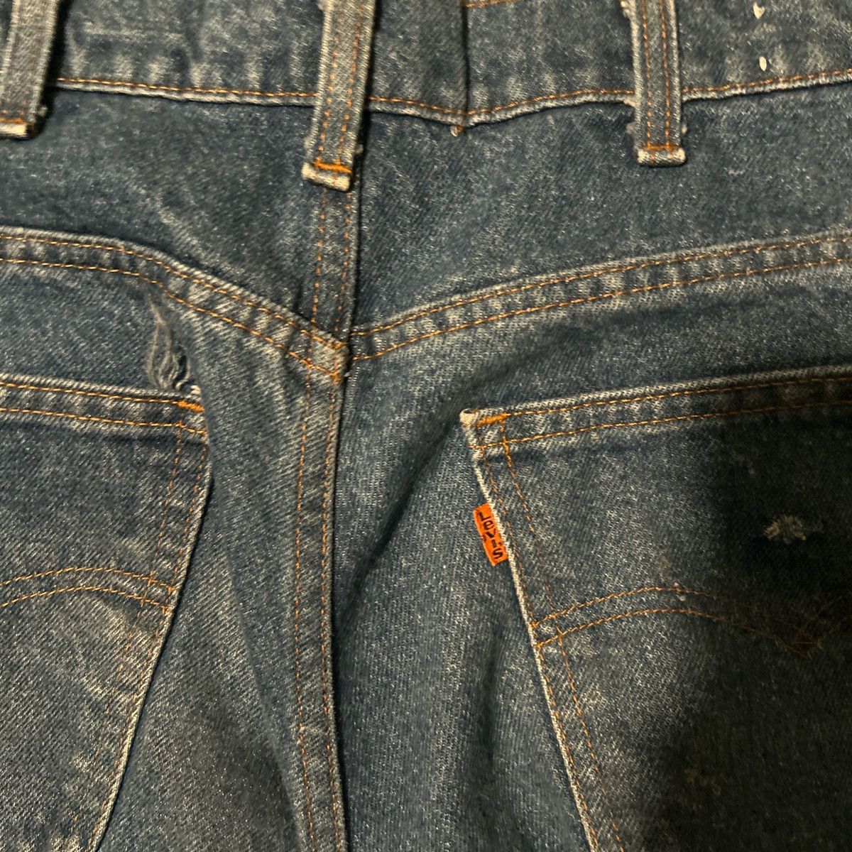 Levis Orange Tab Bell Bottoms