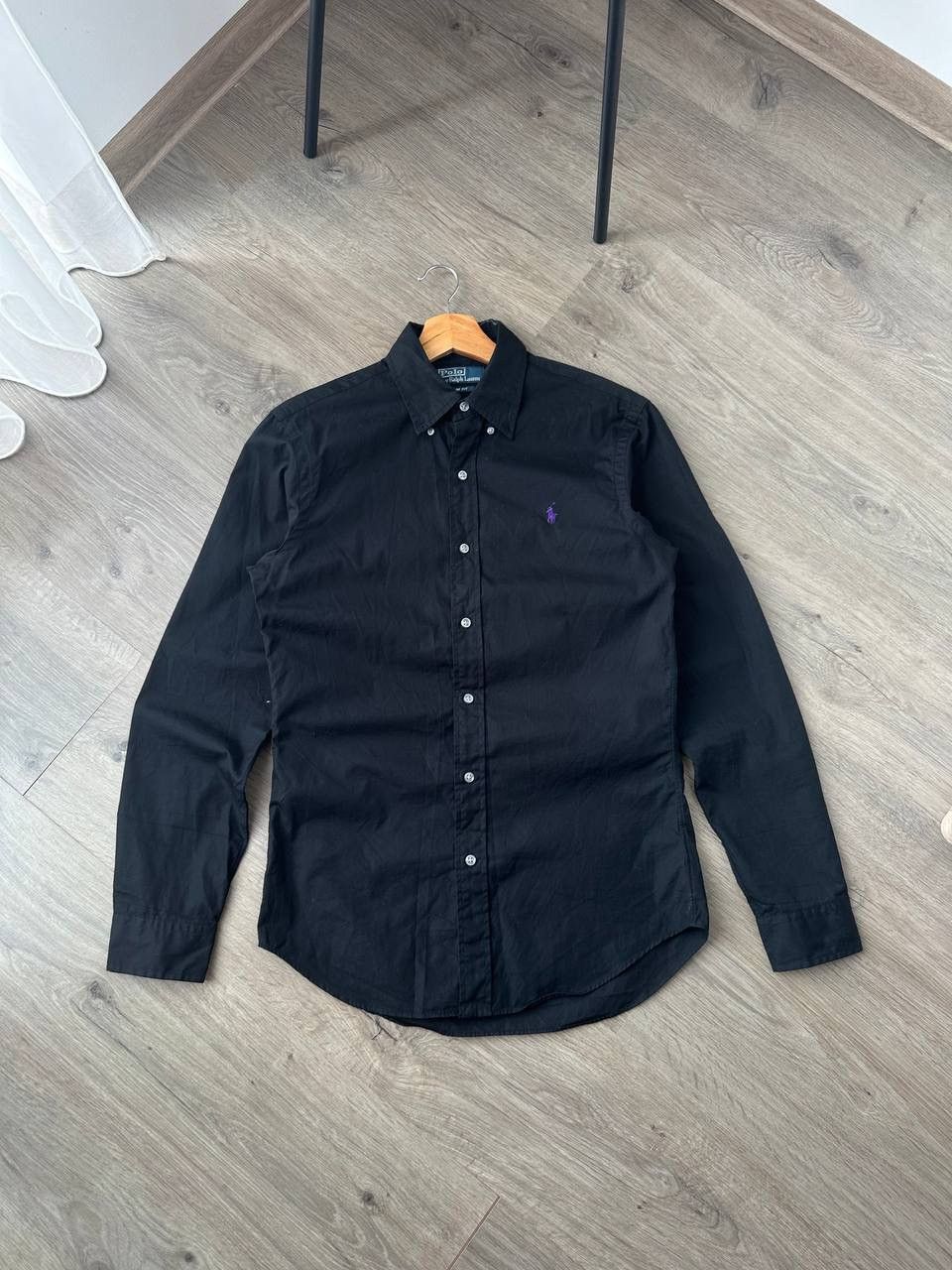 Polo Ralph Lauren Vintage Polo Ralph Lauren Black Shirt Size US S / EU 44-46 / 1 - 1 Thumbnail