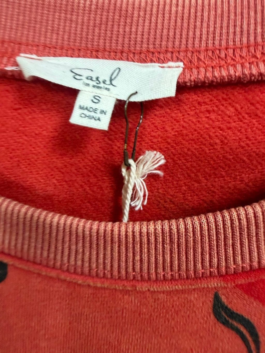 Other Easel Vintage Floral Print Sweatshirt in Boho Red Size S Size S / US 4 / IT 40 - 7 Thumbnail