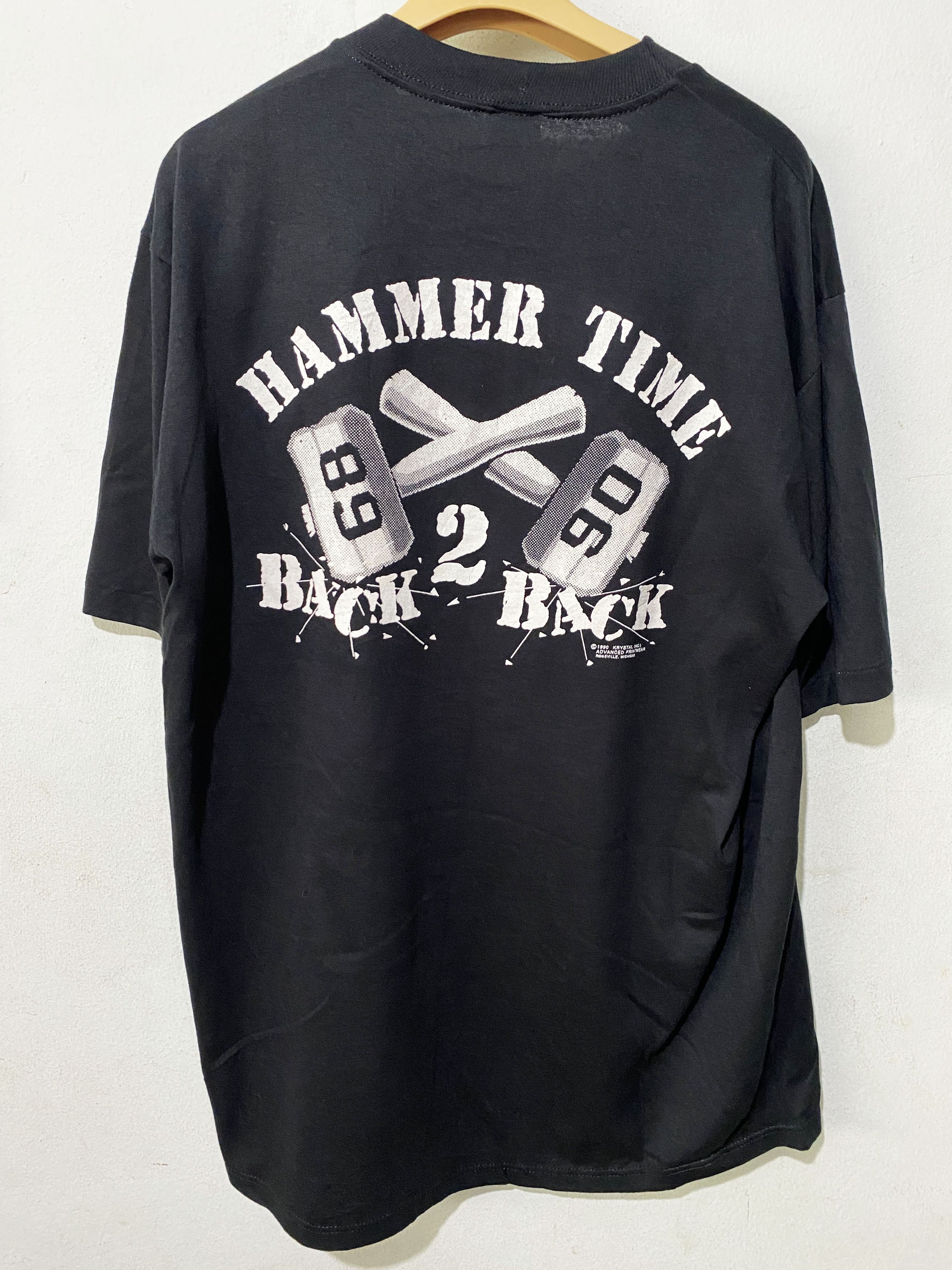 Band Tees × Rap Tees × Vintage Vintage 90s MC Hammer Shirt Size US XL / EU 56 / 4 - 4 Thumbnail