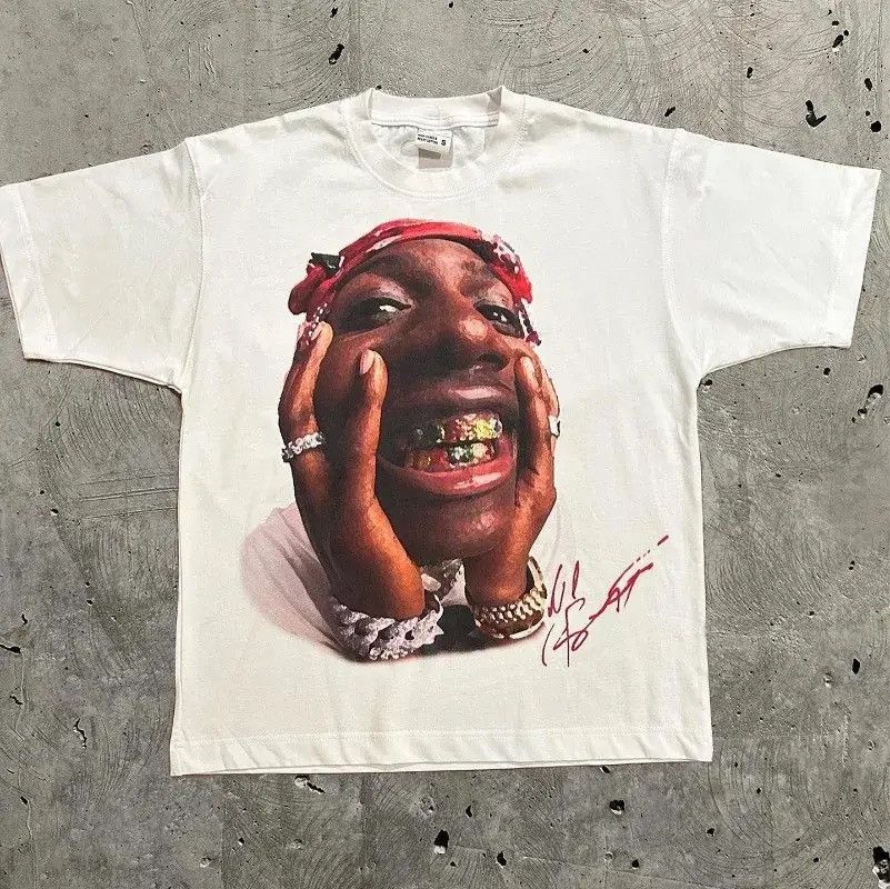 Japanese Brand Portrait Personality Hip Hop Streetwear T Shirt Size US XL / EU 56 / 4 - 1 Preview
