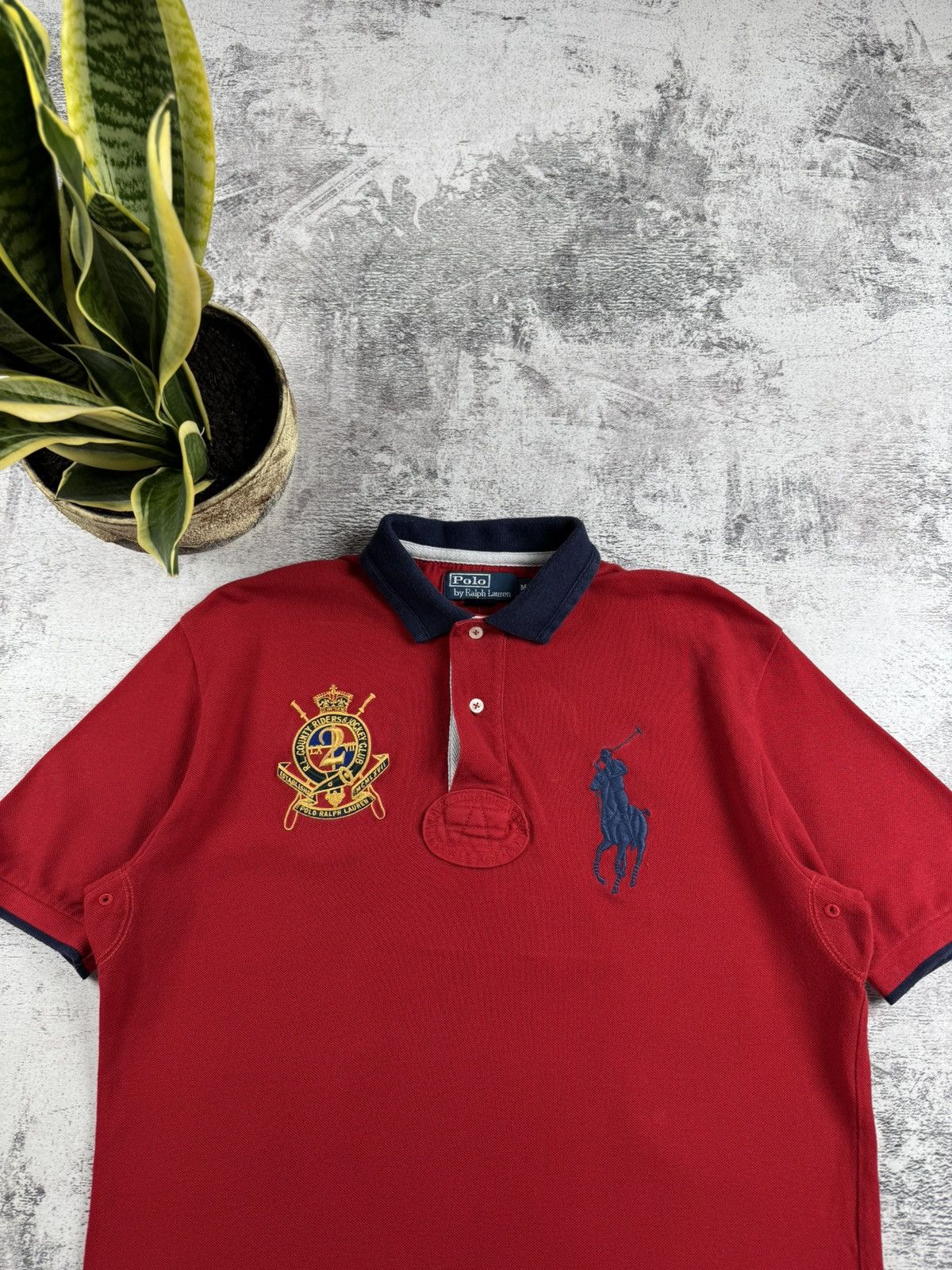 Polo Ralph Lauren Ralph Lauren PRL Big Pony Chief Keef 90S Jersey Polo T Shirt Size US M / EU 48-50 / 2 - 6 Thumbnail
