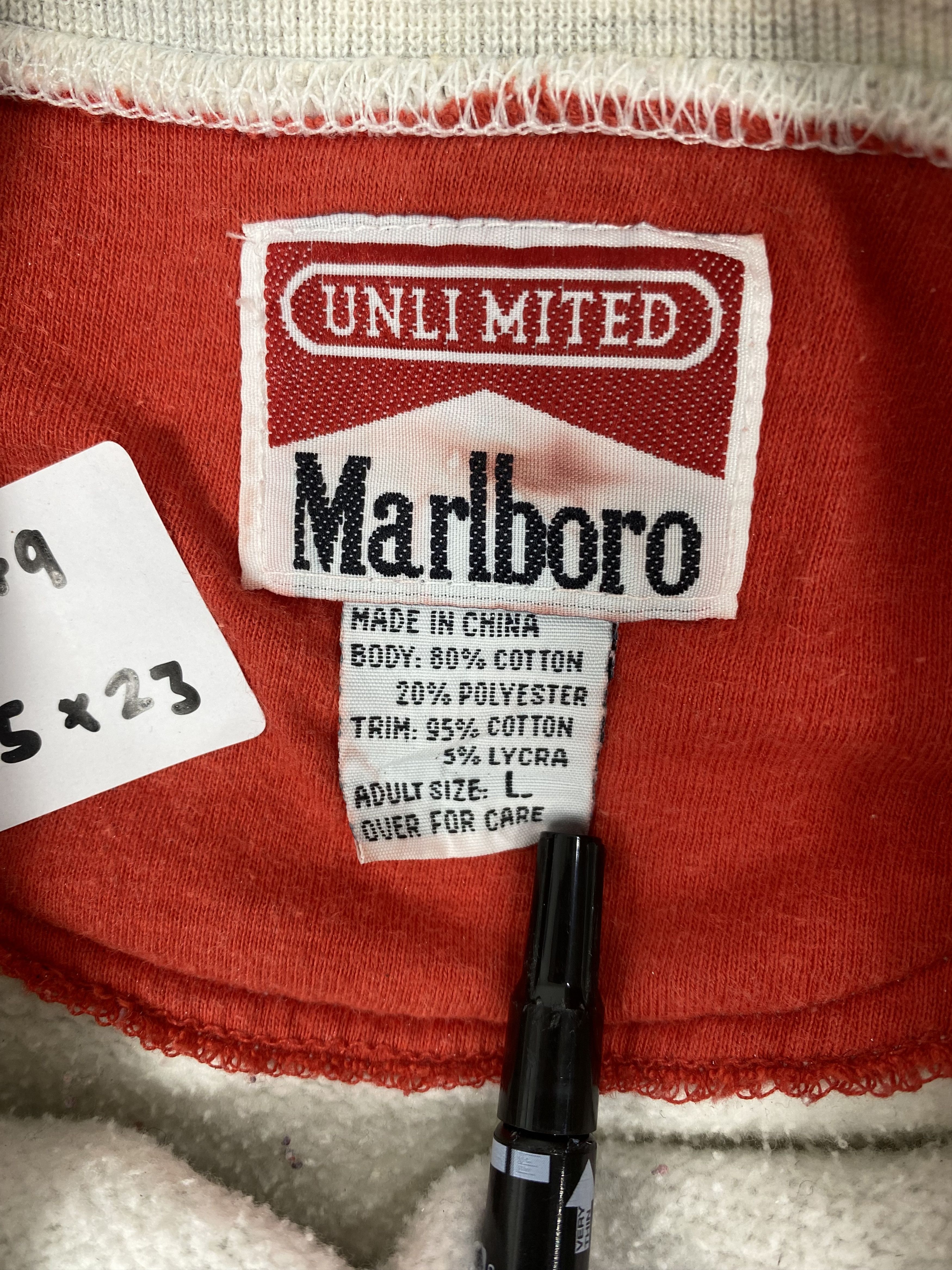 Marlboro Vintage 90's Marlboro Lizard Sweatshirts PS0179 Size US L / EU 52-54 / 3 - 6 Thumbnail