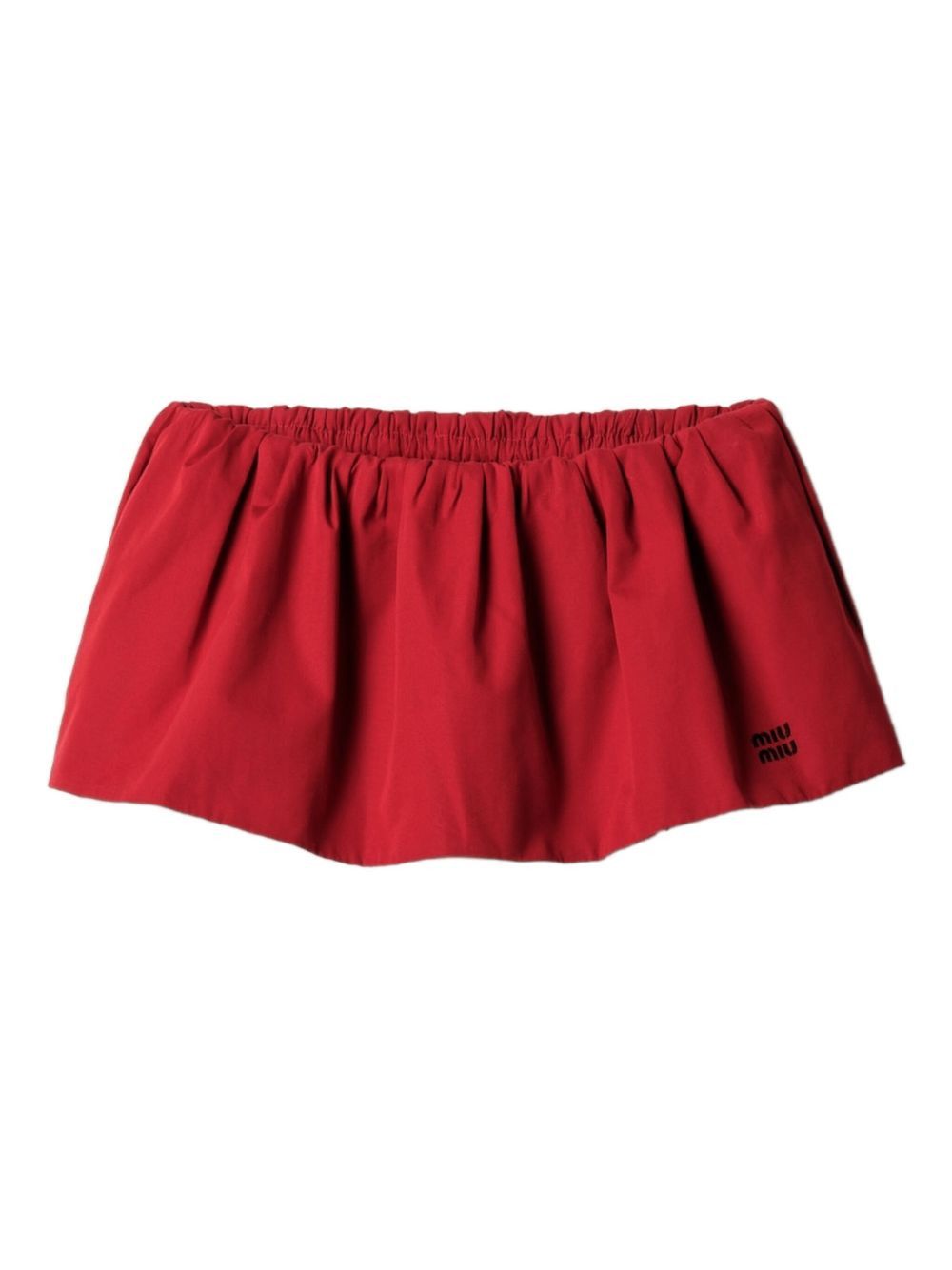 COTTON MINI SKIRT
