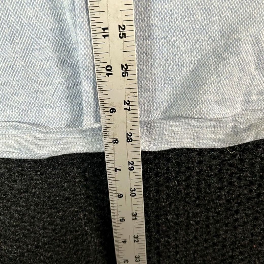 Vintage Robert Barakett Mens Light Blue Textured Short Sleeve Button Up Shirt XL Size US XL / EU 56 / 4 - 7 Thumbnail