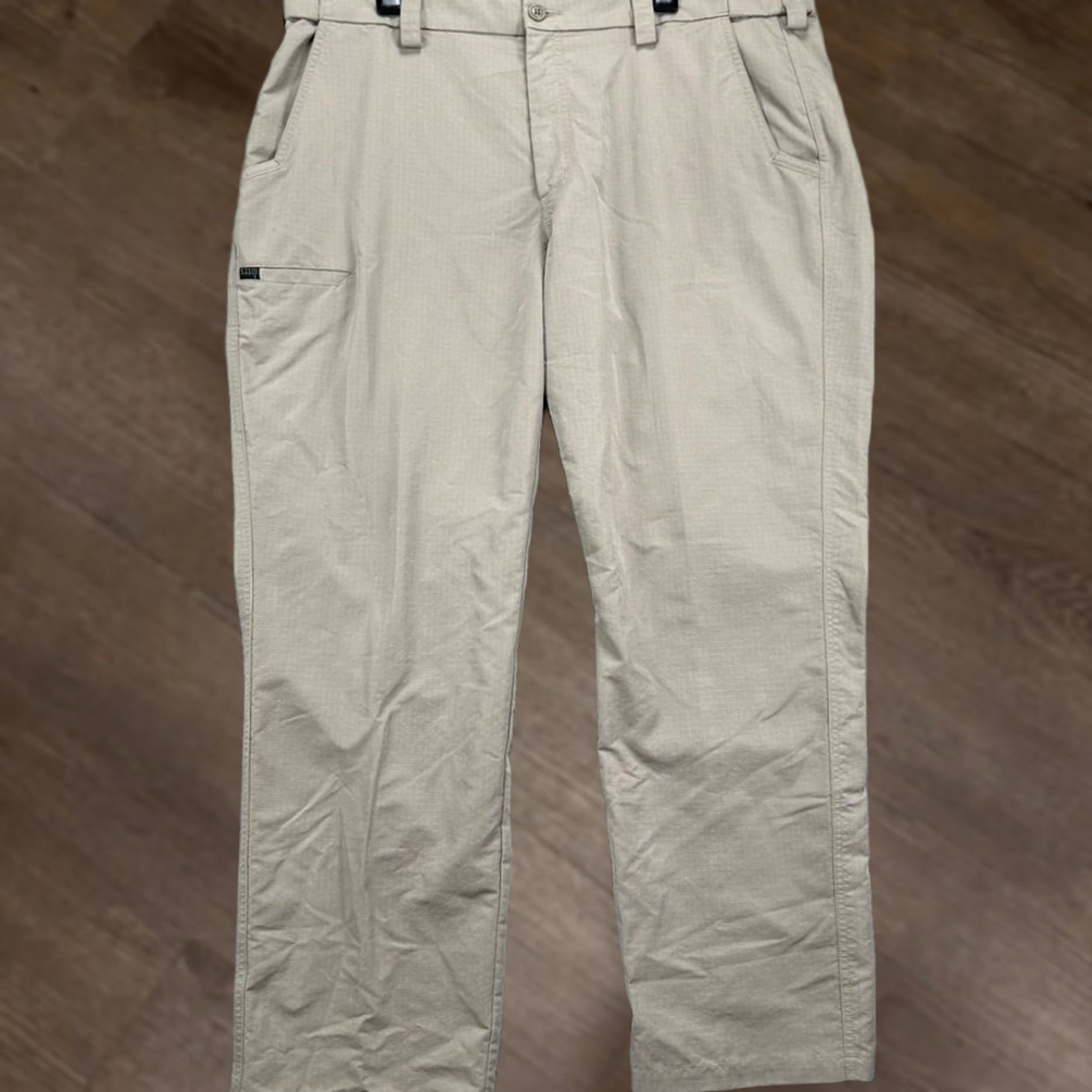 Vintage 5.11 Tactical Cargo Pants Mens 40X32 Beige Tech Ripstop Military Straight Pants Size US 40 / EU 56 - 1 Thumbnail