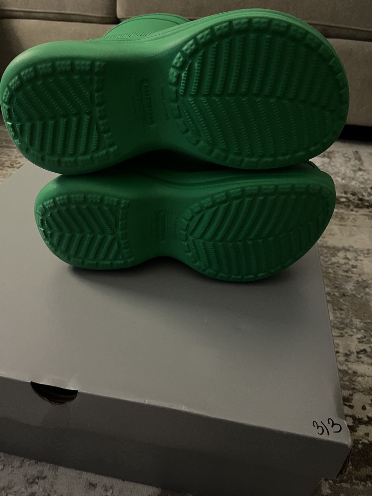 Balenciaga Balenciaga Croc Boots Size US 12 / IT 42 - 5 Thumbnail