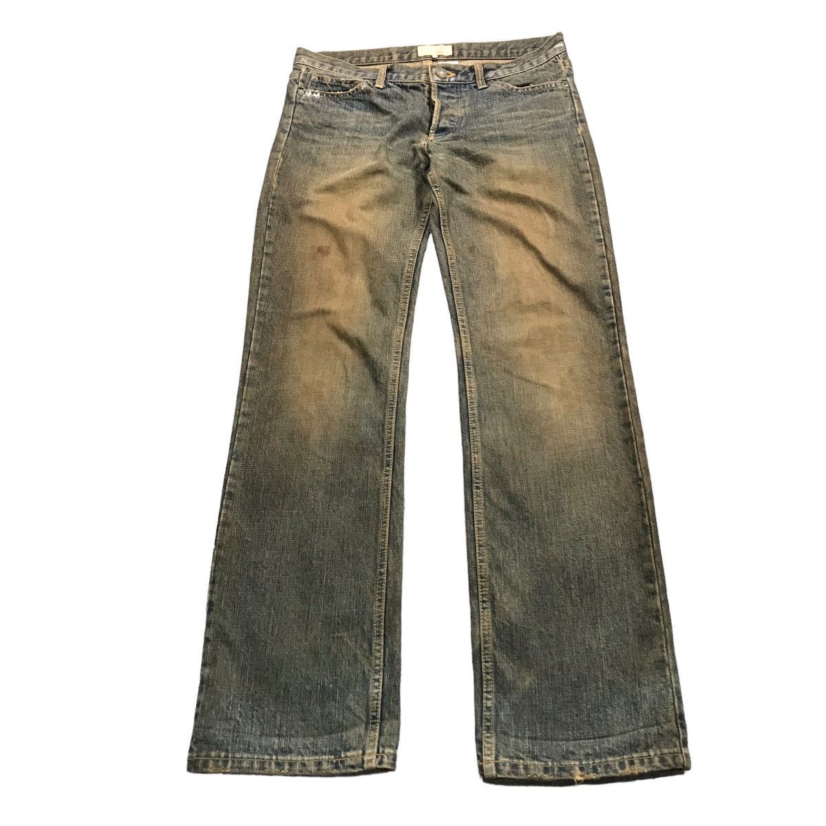 Designer × Japanese Brand RUSTY💀ROUGE VIF MADE IN JAPAN DENIM RUSTY JEANS PANTS Size US 30 / EU 46 - 1 Thumbnail