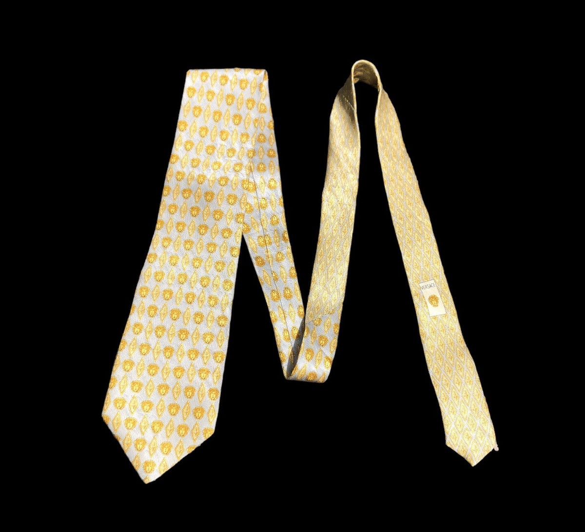 Versace RARE🔥 Gianni Versace Fullprint Ties Size ONE SIZE - 1 Thumbnail