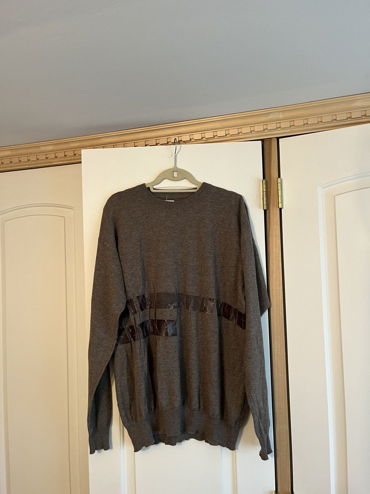 Vintage Maison Margiela AW09 Tape Sweater