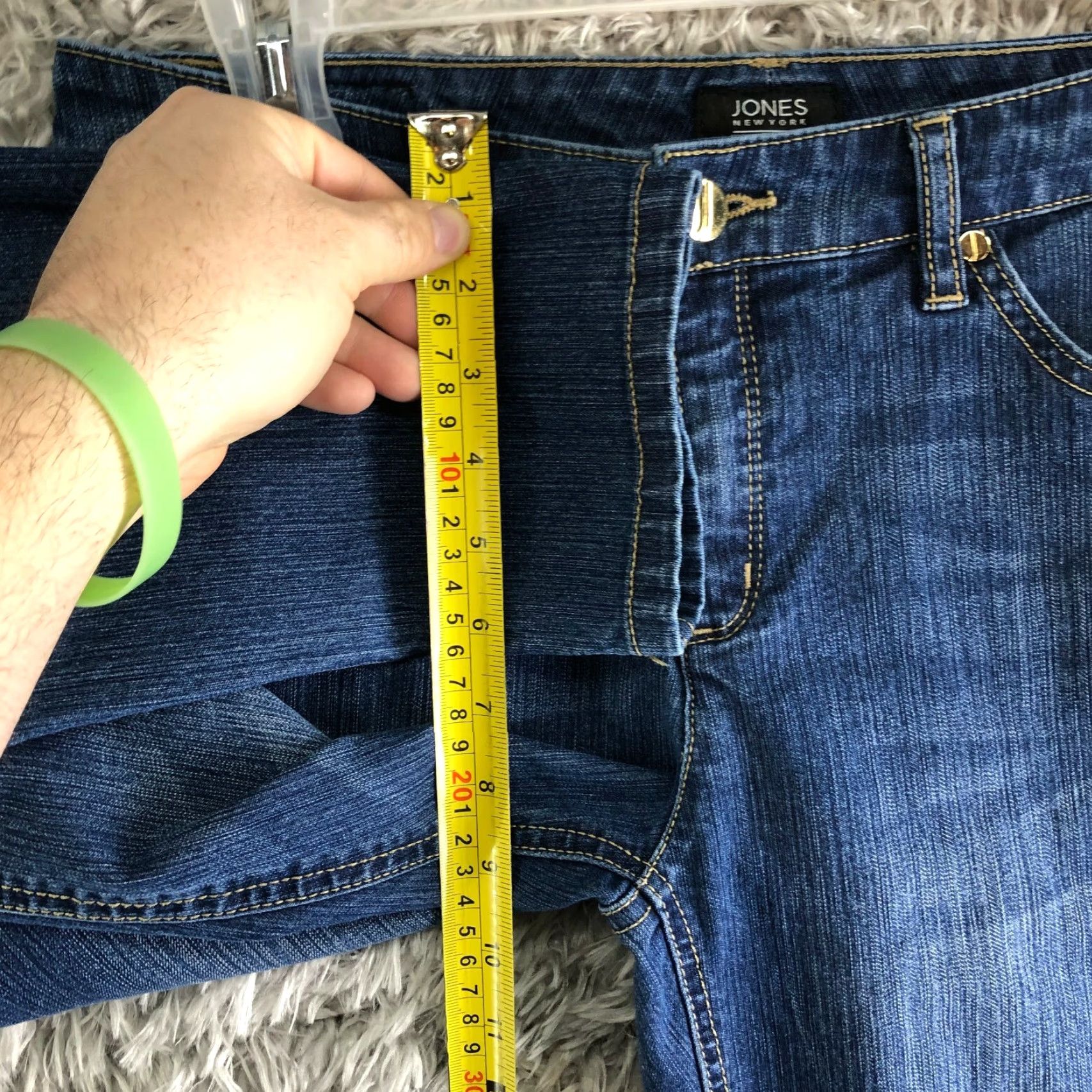 Jones New York Jones New York Lexington Ankle Jeans Womens Size 6P Petite Mid Rise Medium Wash Size 28" / US 6 / IT 42 - 4 Thumbnail