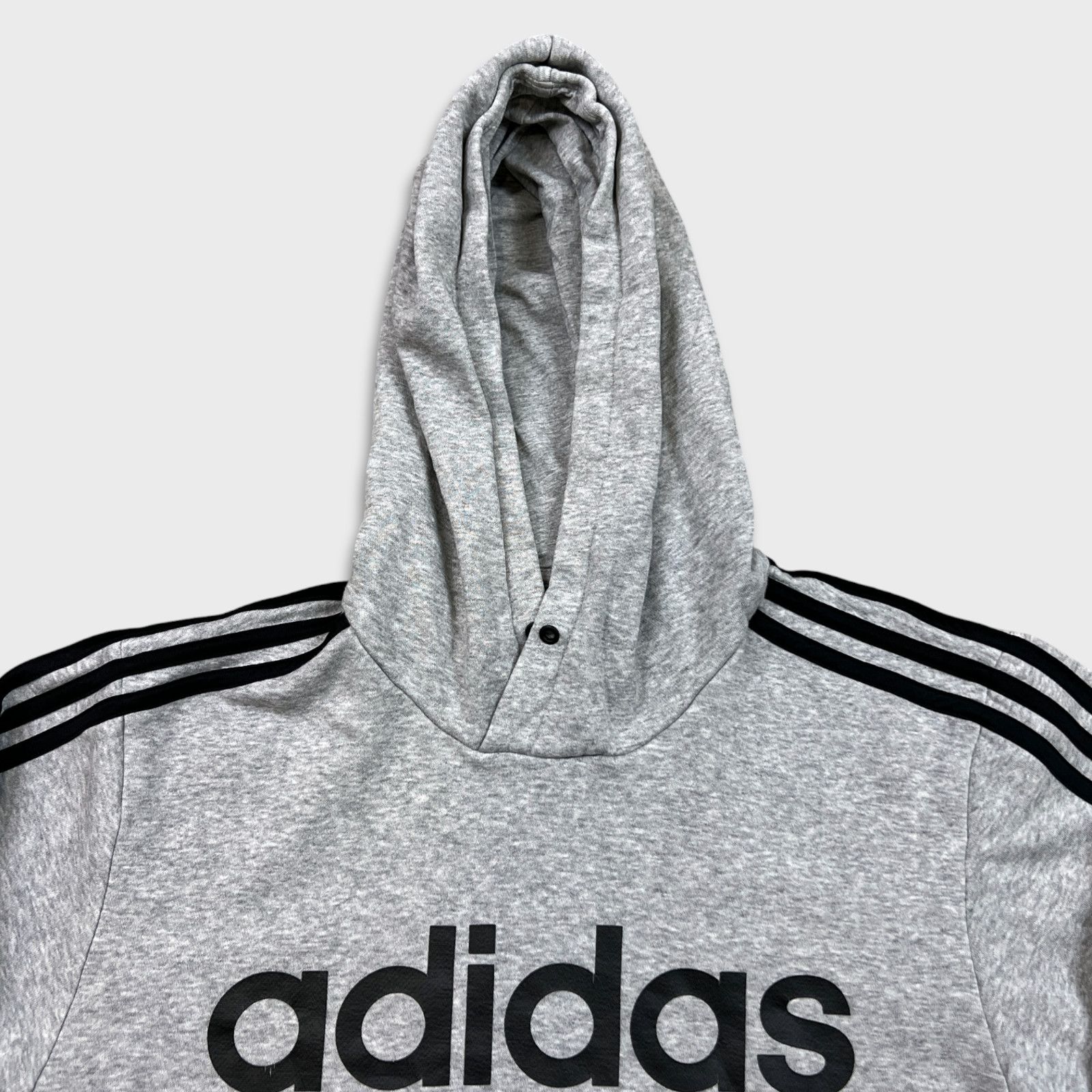 Adidas × Vintage Adidas Hoodie Small 3 Stripes Spell Out Pullover Hooded Size US S / EU 44-46 / 1 - 2 Thumbnail