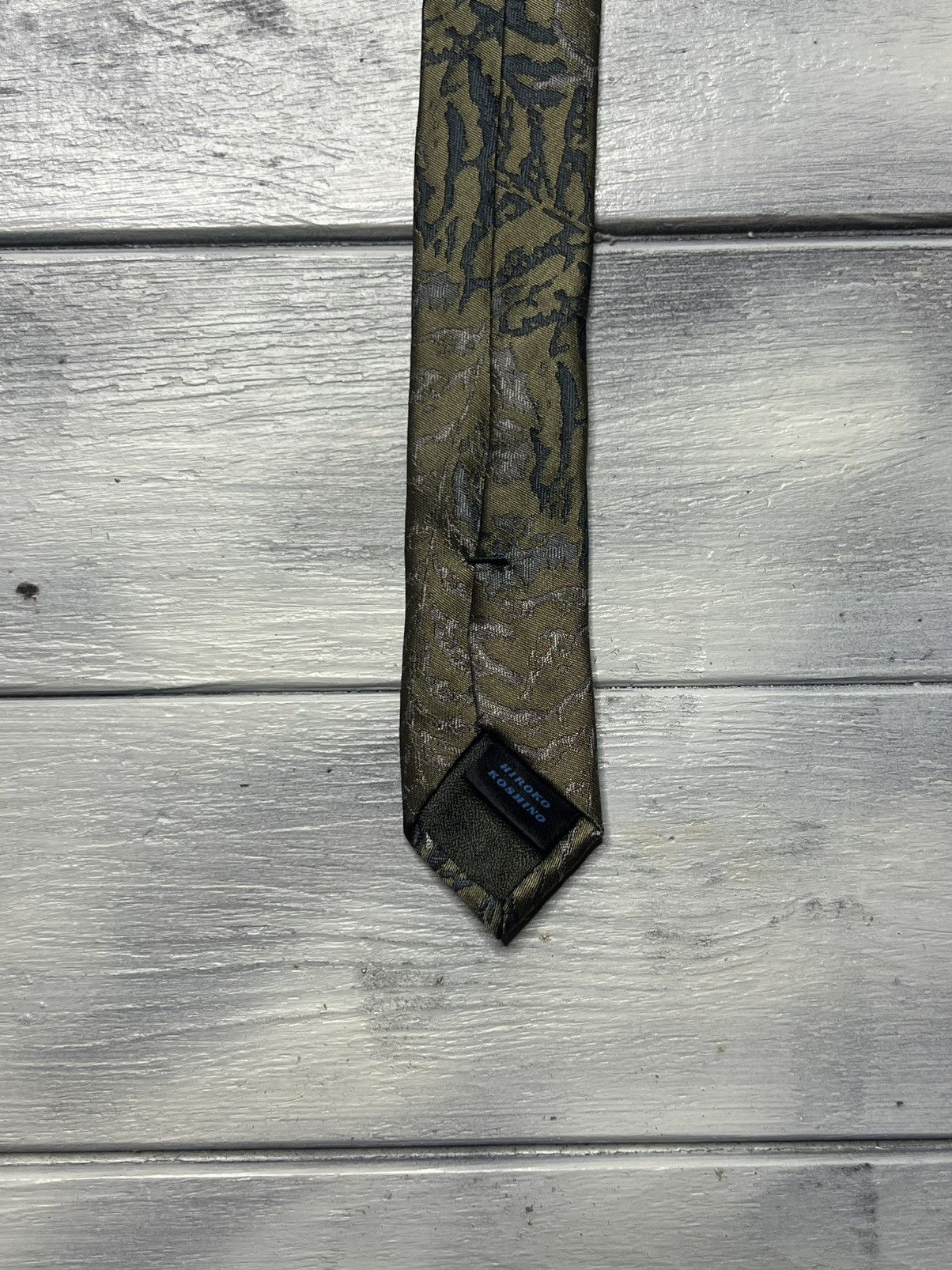 Hiroko Koshino Homme Rare Vintage Tie Hiroko Koshino Japan Style Size ONE SIZE - 7 Thumbnail