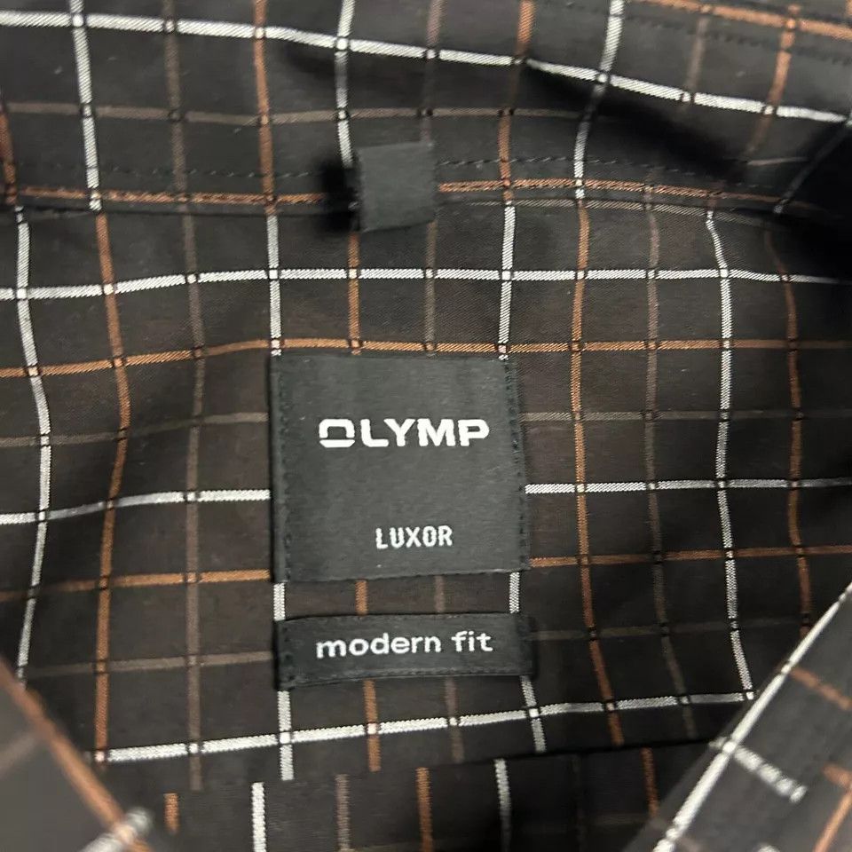 Other Olymp Shirt Mens 18 46 Luxor Modern Fit Check Textured New Size US S / EU 44-46 / 1 - 2 Thumbnail