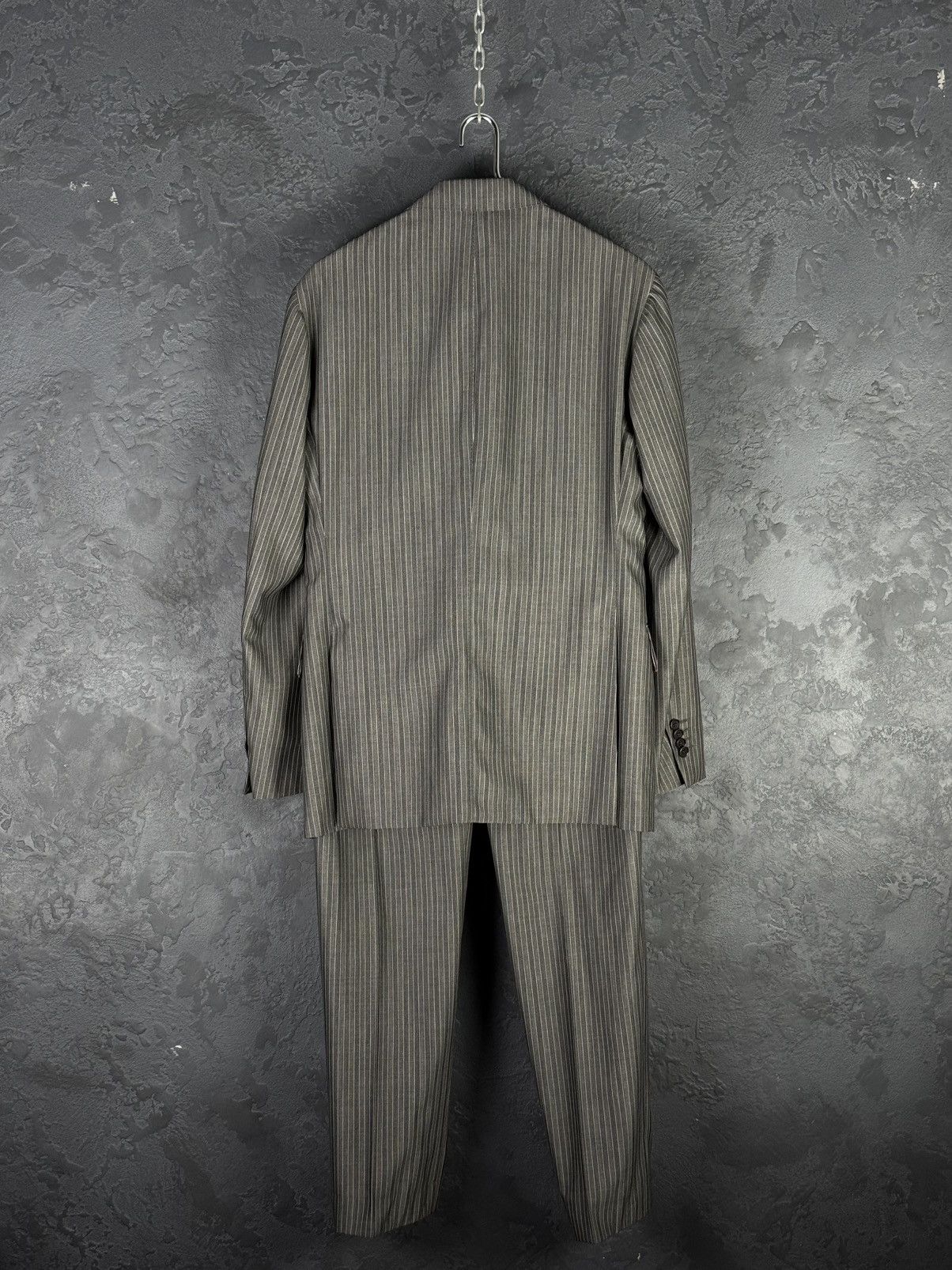 Etro Etro Milano Suit Stripes Wool Lana Size 48 Size 48R - 2 Thumbnail
