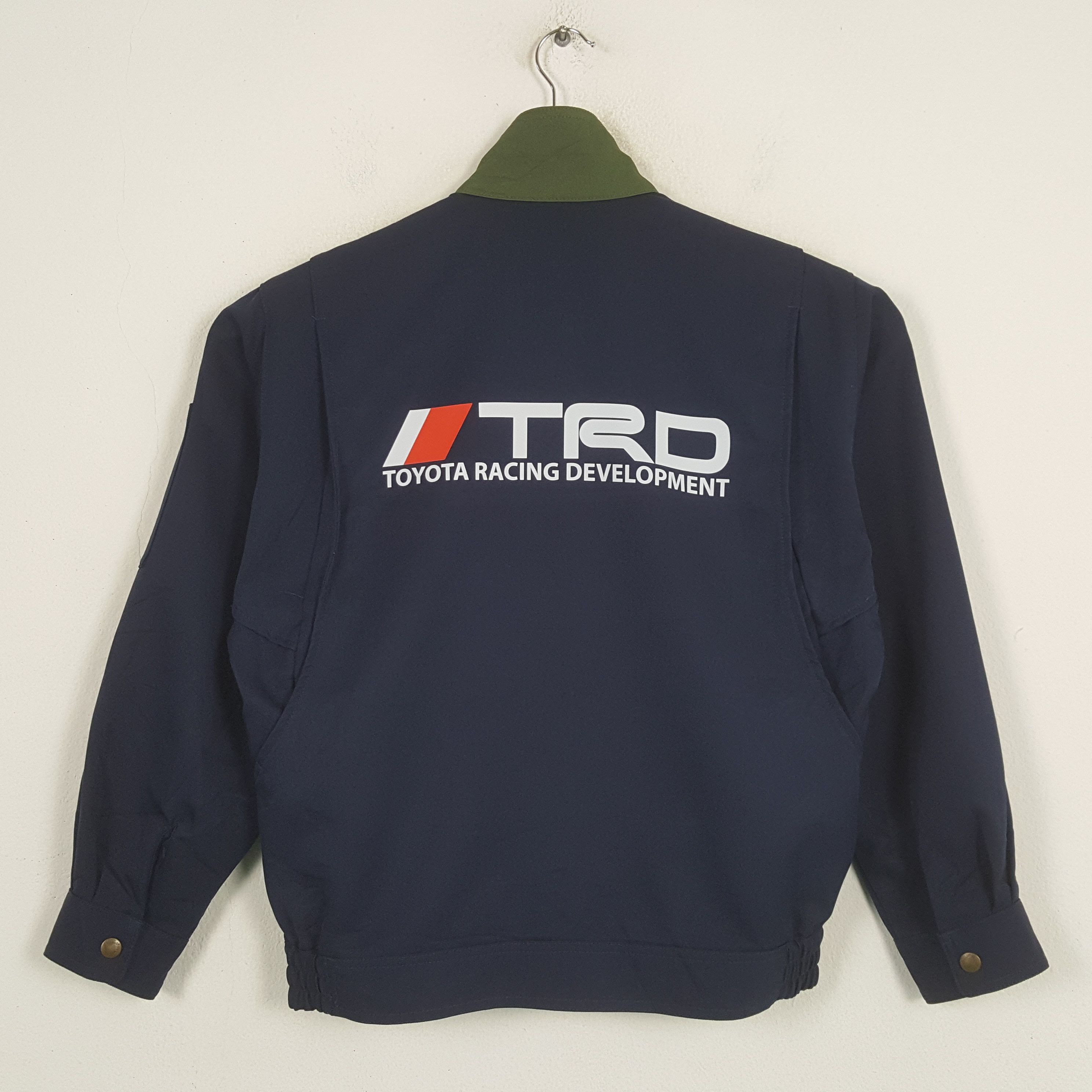 Japanese Brand × Vintage Vintage TOYOTA TRD RACING Japan Team Custom Jacket C290N13 Size US M / EU 48-50 / 2 - 1 Thumbnail
