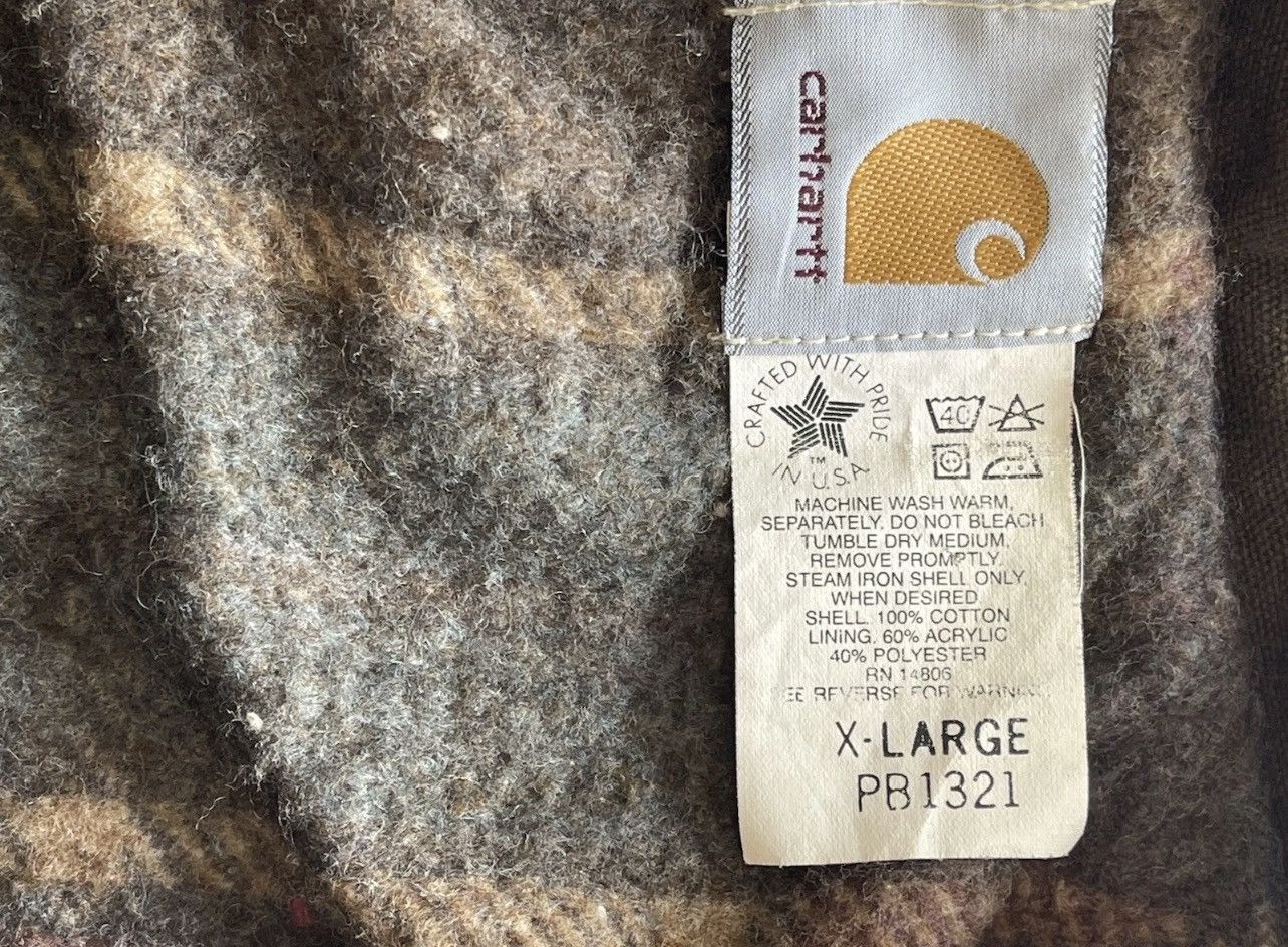 Carhartt Vintage Carhartt Field Coat Blanket Lined USA Union Made XL Size US XL / EU 56 / 4 - 4 Thumbnail
