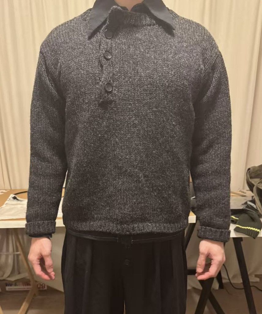 Bergfabel × John Alexander Skelton × Paul Harnden Shoemakers Bergfabel Handspun Wool Sweater Size US S / EU 44-46 / 1 - 2 Thumbnail