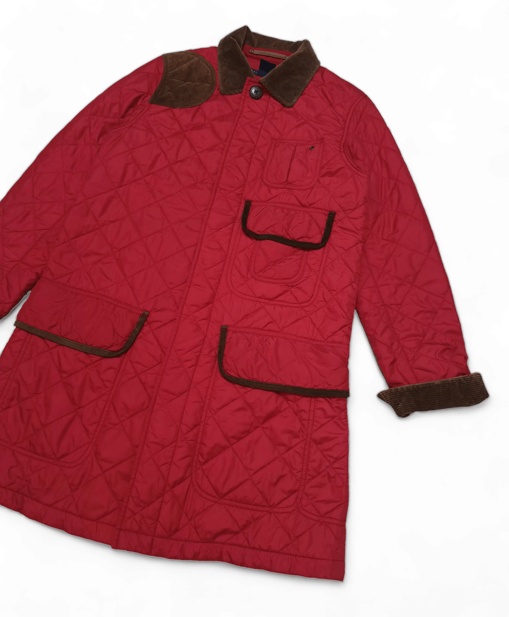 Polo Ralph Lauren Vintage Ralph Lauren Women's Quilted Long Coat Jacket RL PRL Size M / US 6-8 / IT 42-44 - 5 Thumbnail