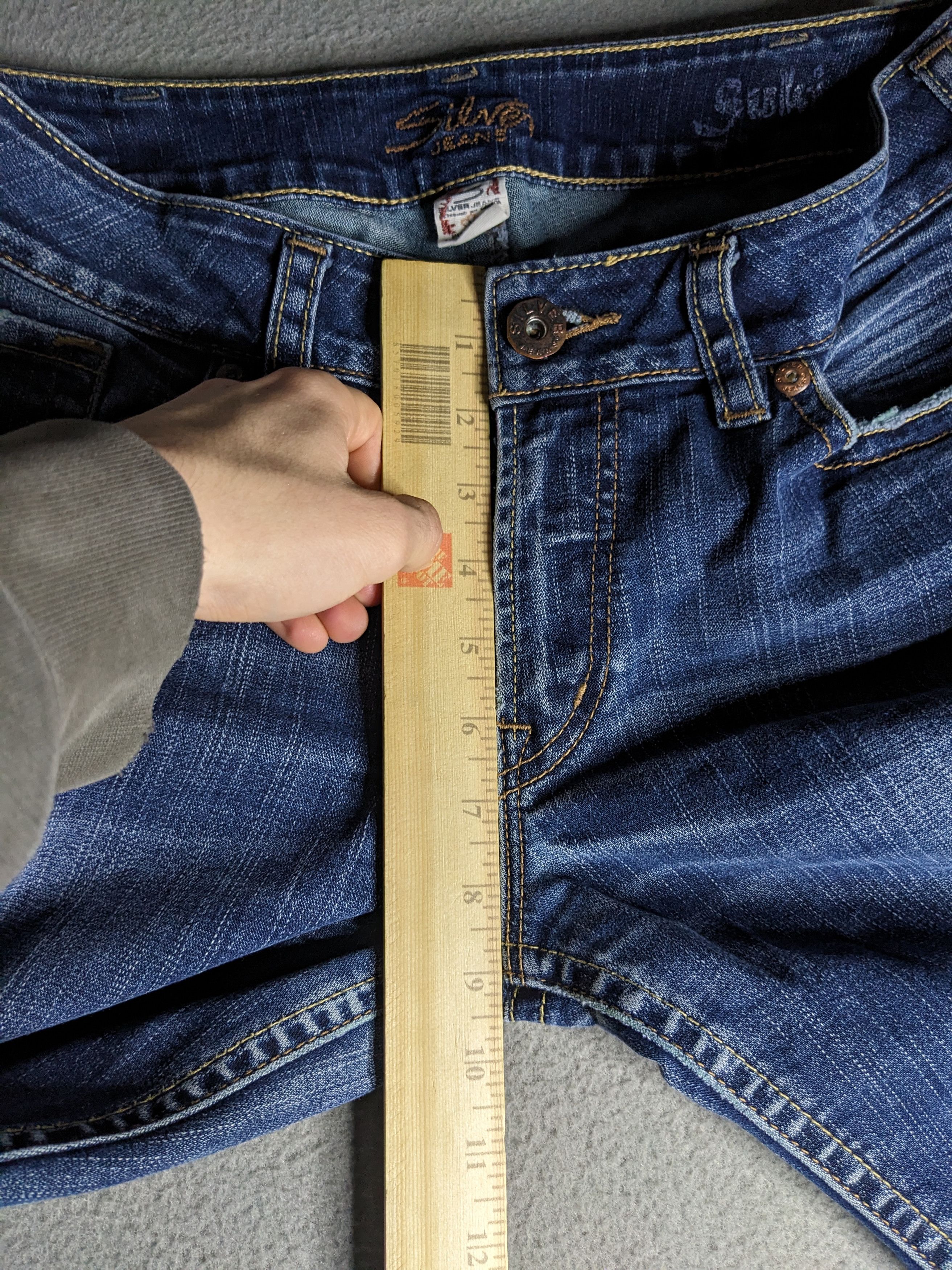 Silver Jeans Co. Silver Jeans Co Suki Bootcut Denim Jeans 32x28 Flare Y2K Size 32" / US 10 / IT 46 - 19 Thumbnail