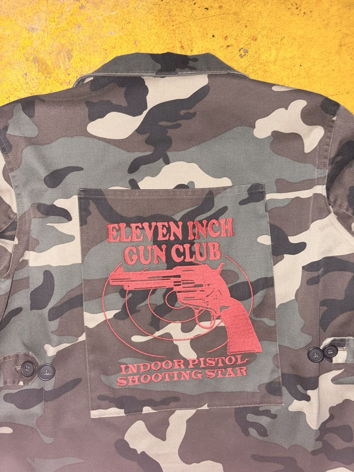 Rare Vetements 11 Inch Gun Club Camo Jacket