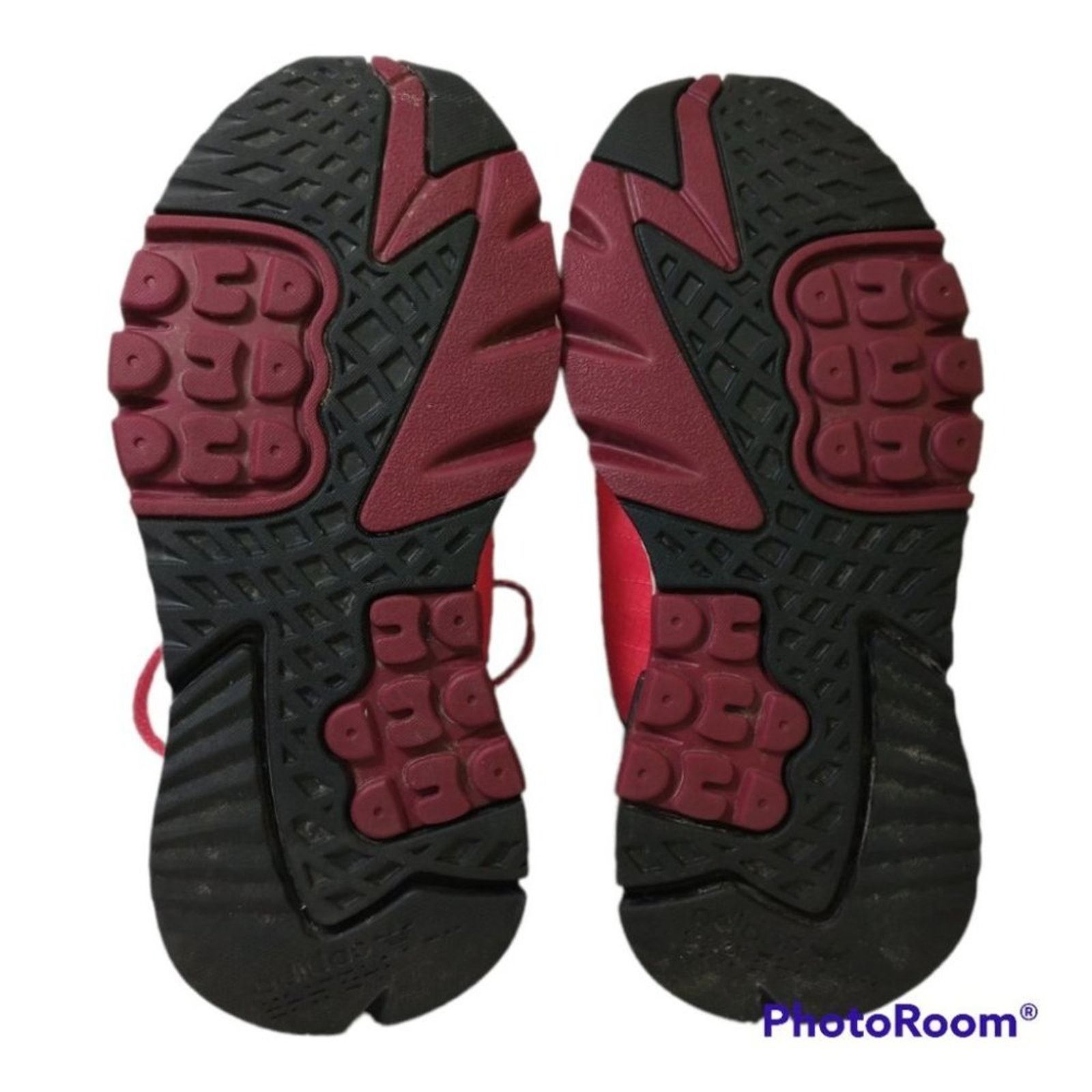 Adidas Adidas Nite Jogger EE6441 Gray Red Lace Up Running women 7 Size US 7 / IT 37 - 7 Thumbnail