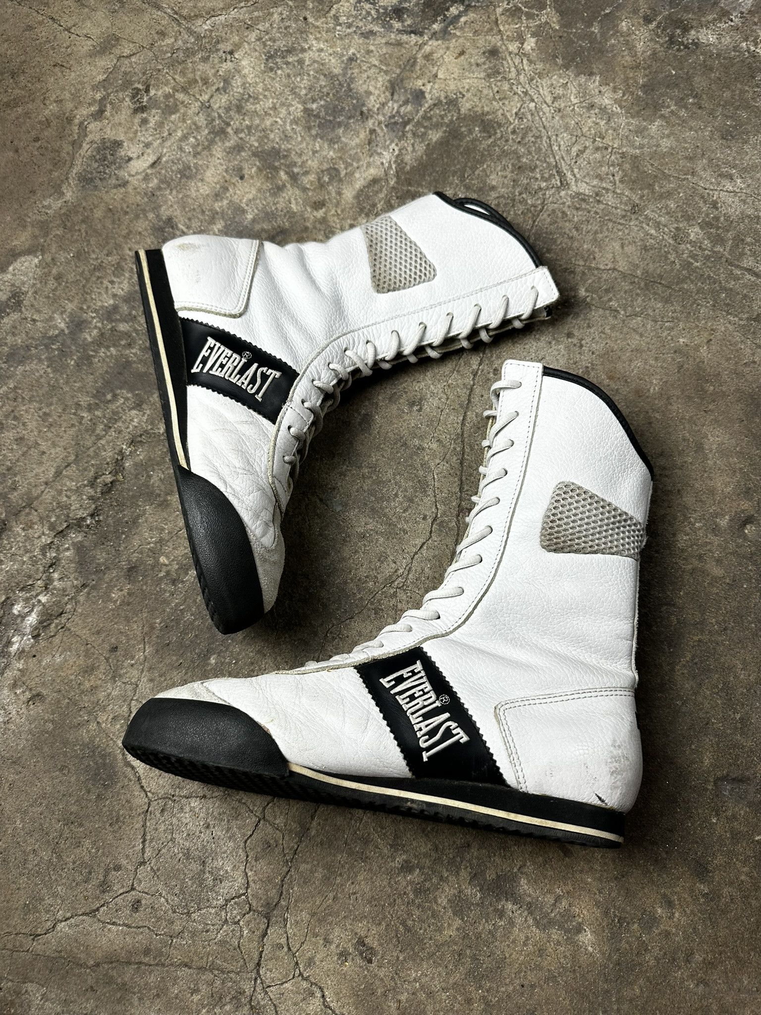 Everlast Rare Y2k Everlast Boxing High Leather Boots 2000s Size US 6.5 / IT 36.5 - 8 Thumbnail