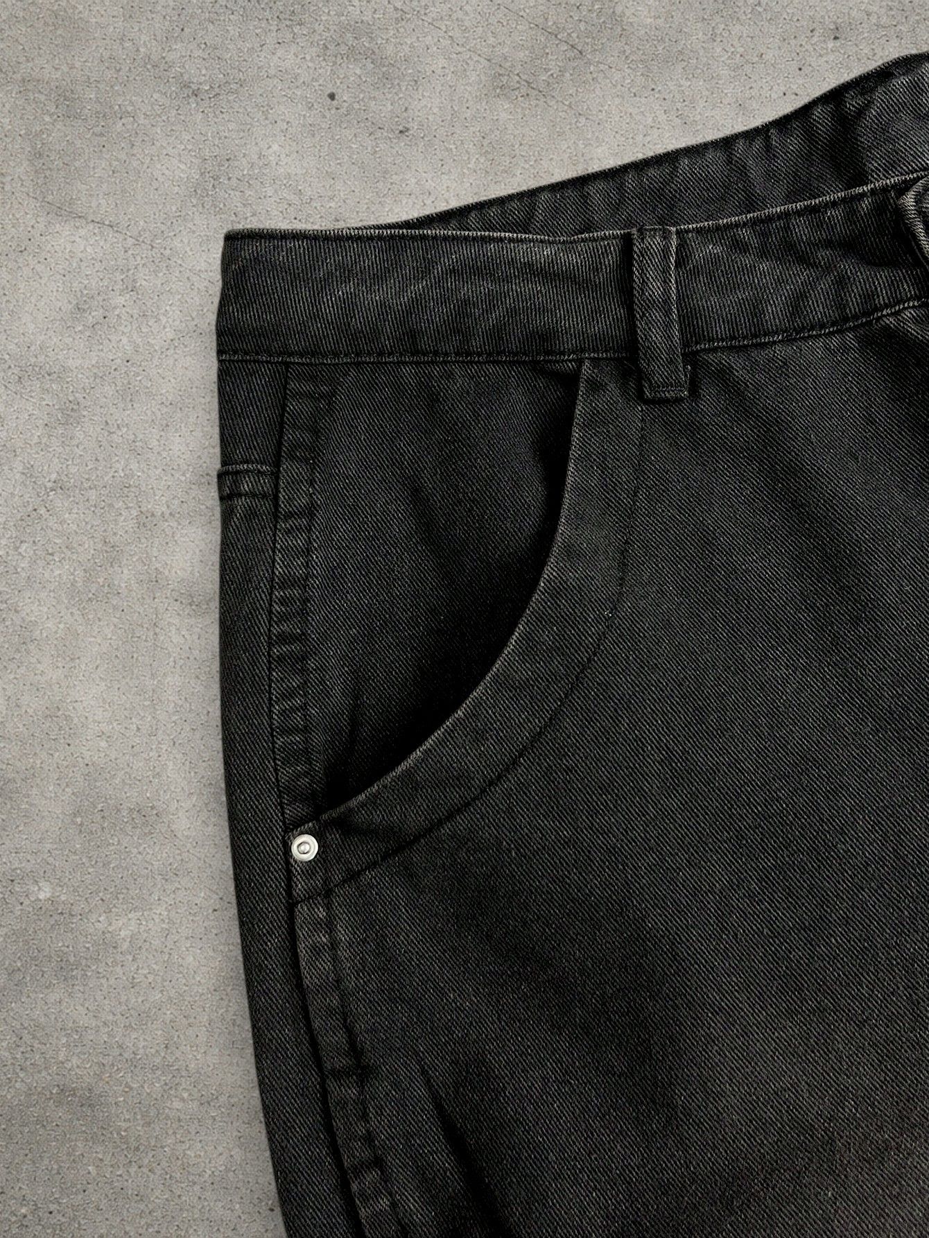 Vintage Washed gray jeans Size US 32 / EU 48 - 3 Thumbnail