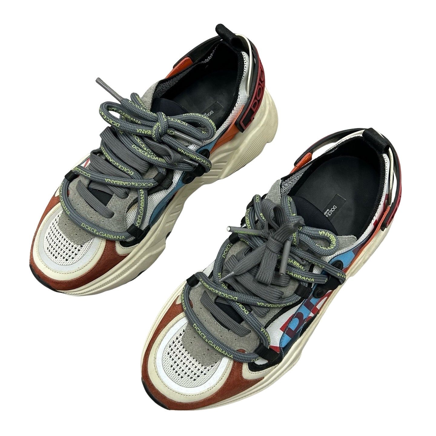 Dolce & Gabbana Dolce & Gabbana Multi-Color Sneakers Size 9.5 Size US 9.5 / EU 42-43 - 1 Thumbnail