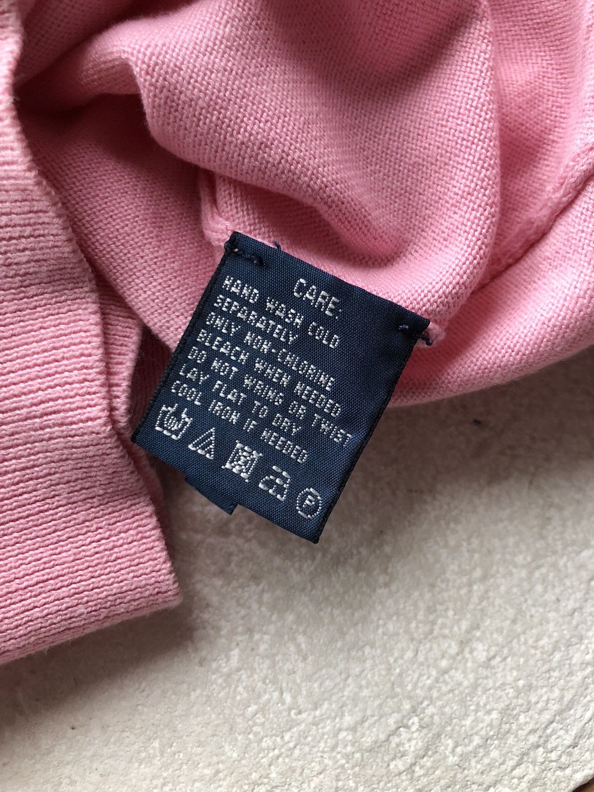 Ralph Lauren VTG 90s Polo Ralph Lauren 100% Wool Knit Sweater RARE Size US XS / EU 42 / 0 - 5 Thumbnail