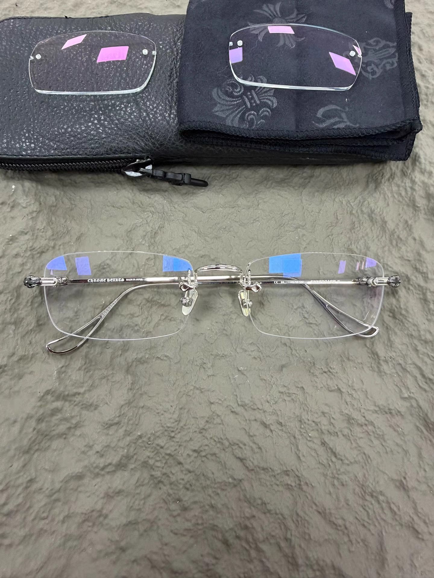 Chrome Hearts Chrome Hearts Sinnergasm II Eyeglass Frame Size ONE SIZE - 2 Thumbnail