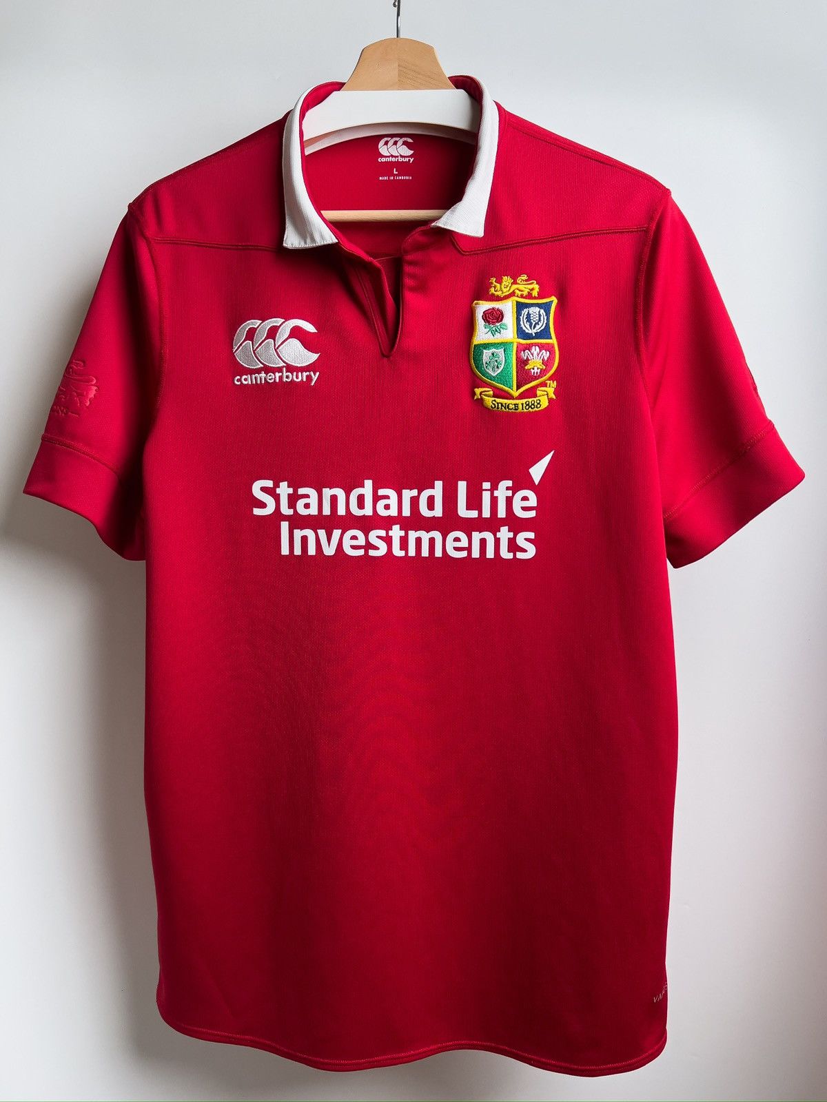 Canterbury of New Zealand Canterbury British & Irish Lions 2017 Jersey Size US L / EU 52-54 / 3 - 1 Thumbnail