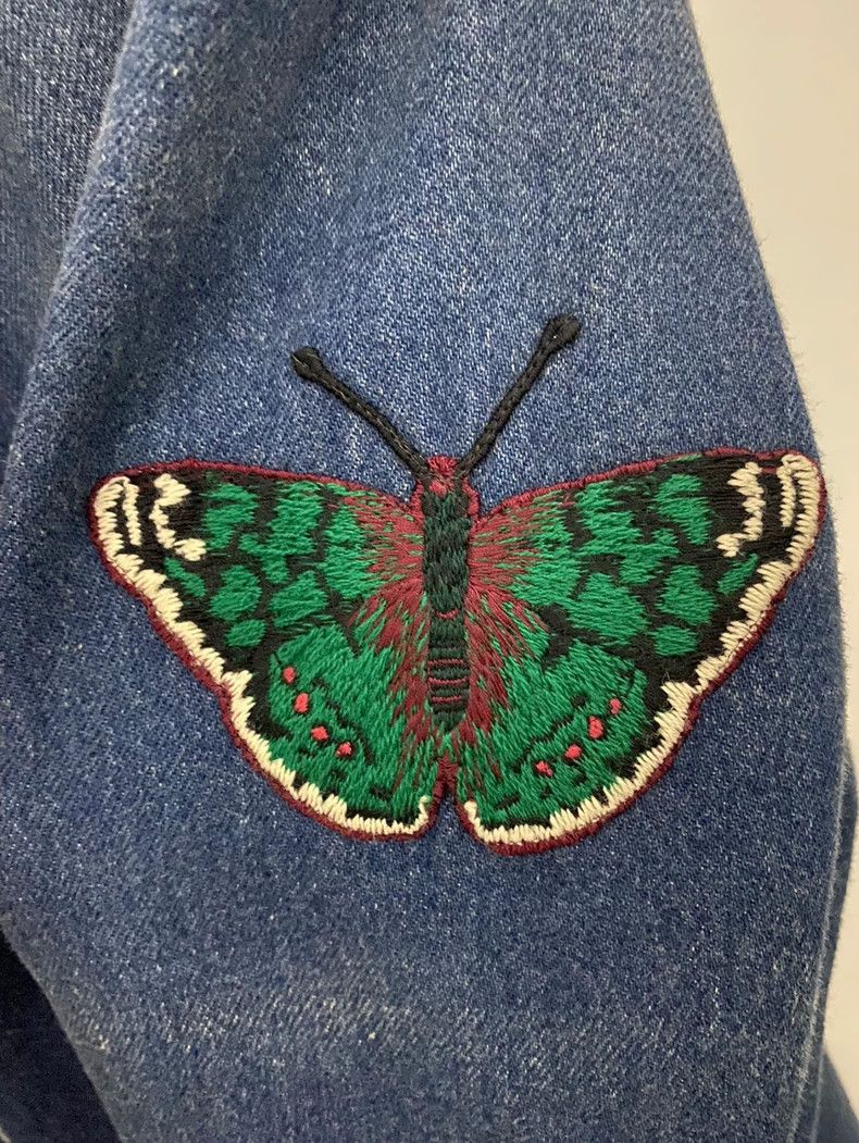Gucci Gucci Embroidered tiger pattern washed denim thick jacket 2 Size US M / EU 48-50 / 2 - 3 Thumbnail
