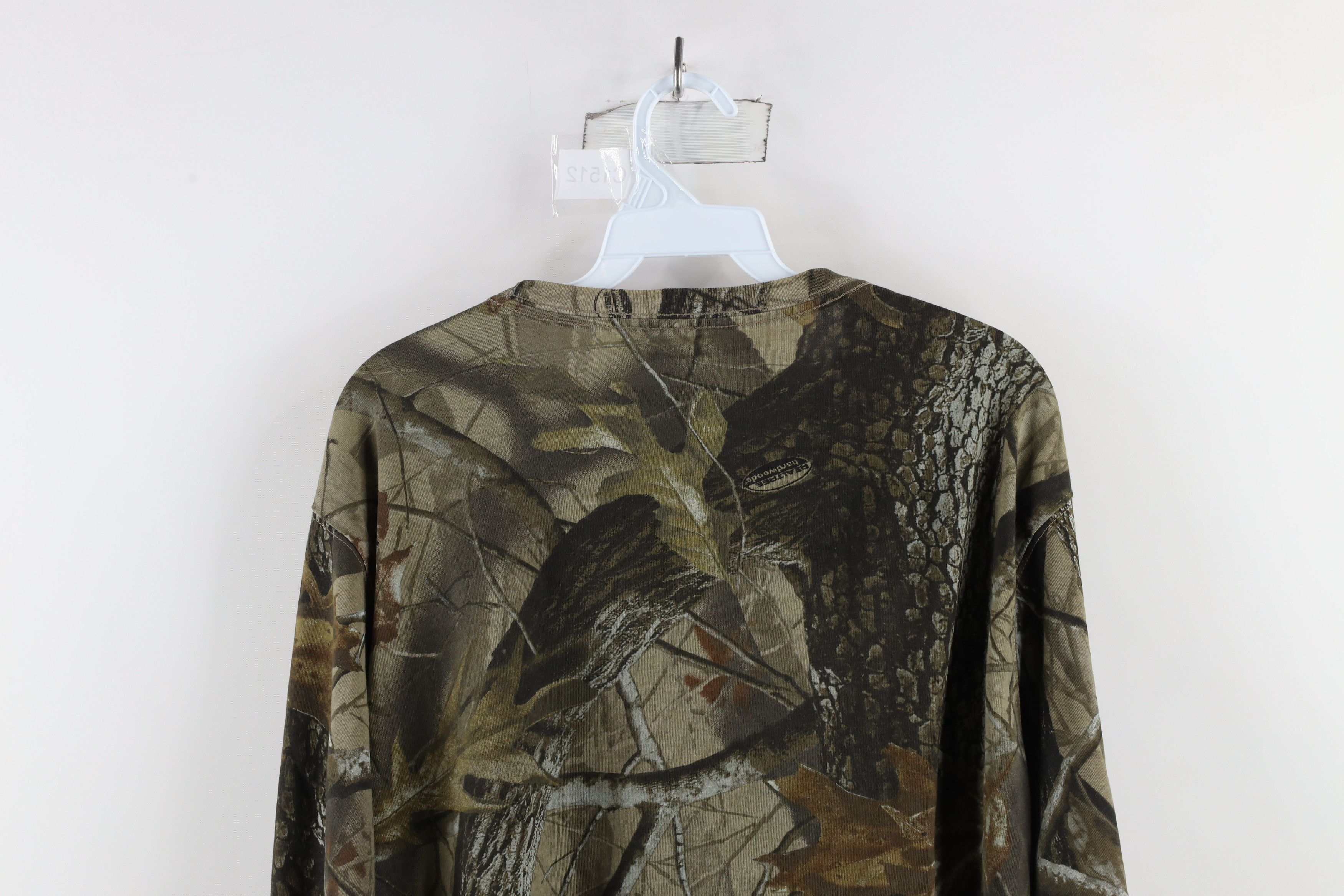 Vintage Vintage Streetwear Camouflage Long Sleeve Pocket T-Shirt Size US M / EU 48-50 / 2 - 10 Thumbnail