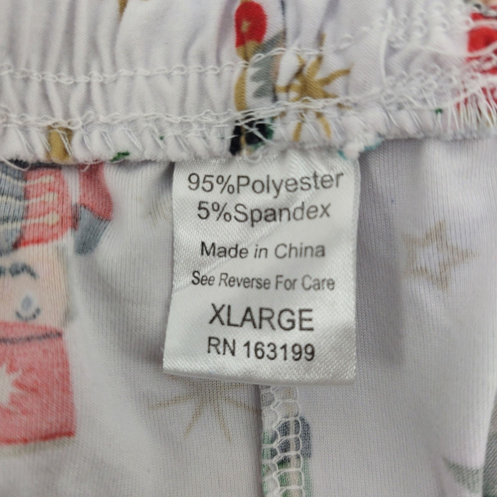 Other Christmas Pants Size X Large Nutcracker Tree Holiday Pajamas Size ONE SIZE - 3 Thumbnail