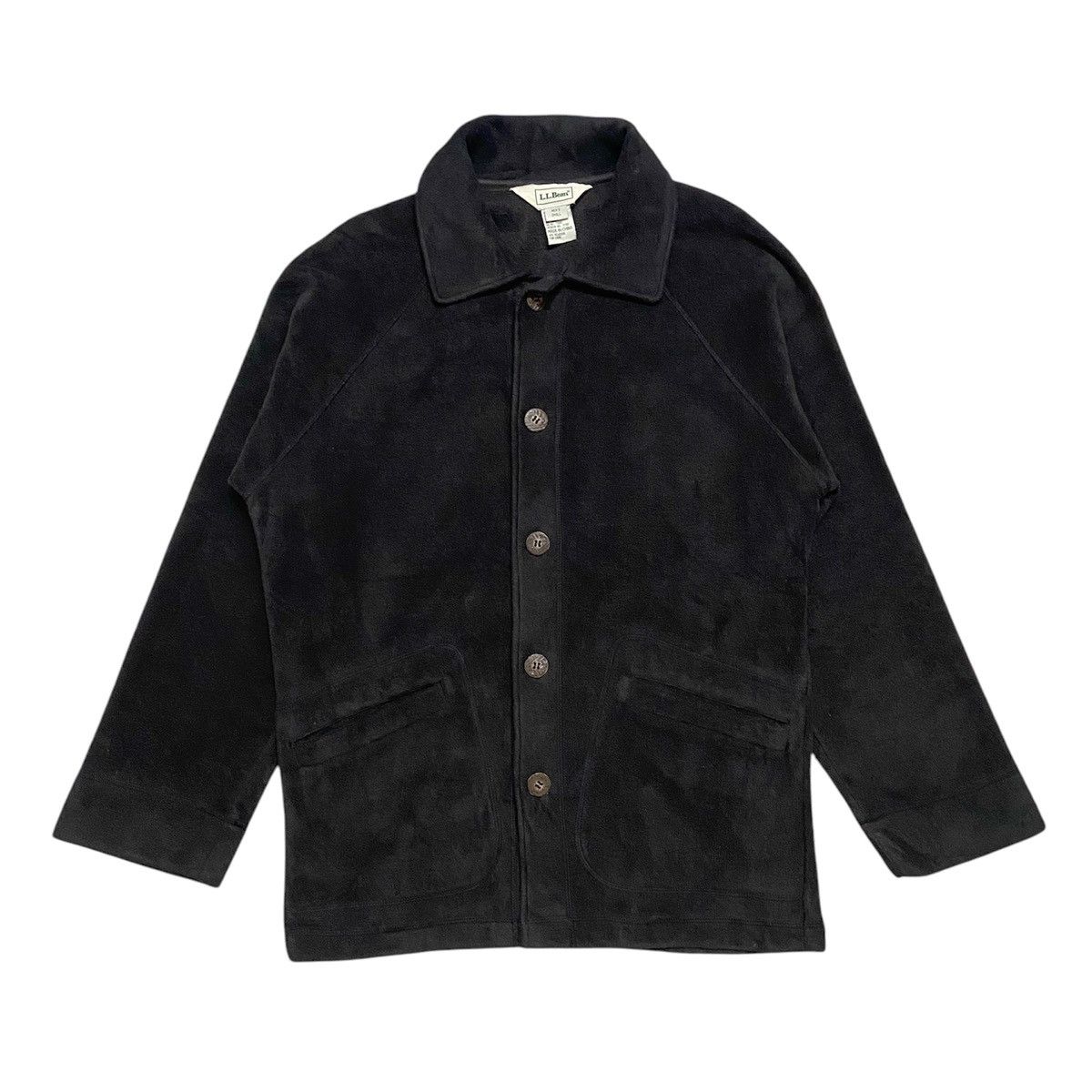 L.L. Bean × Vintage LL.Bean Oversized Fleece Jacket Size US S / EU 44-46 / 1 - 1 Thumbnail