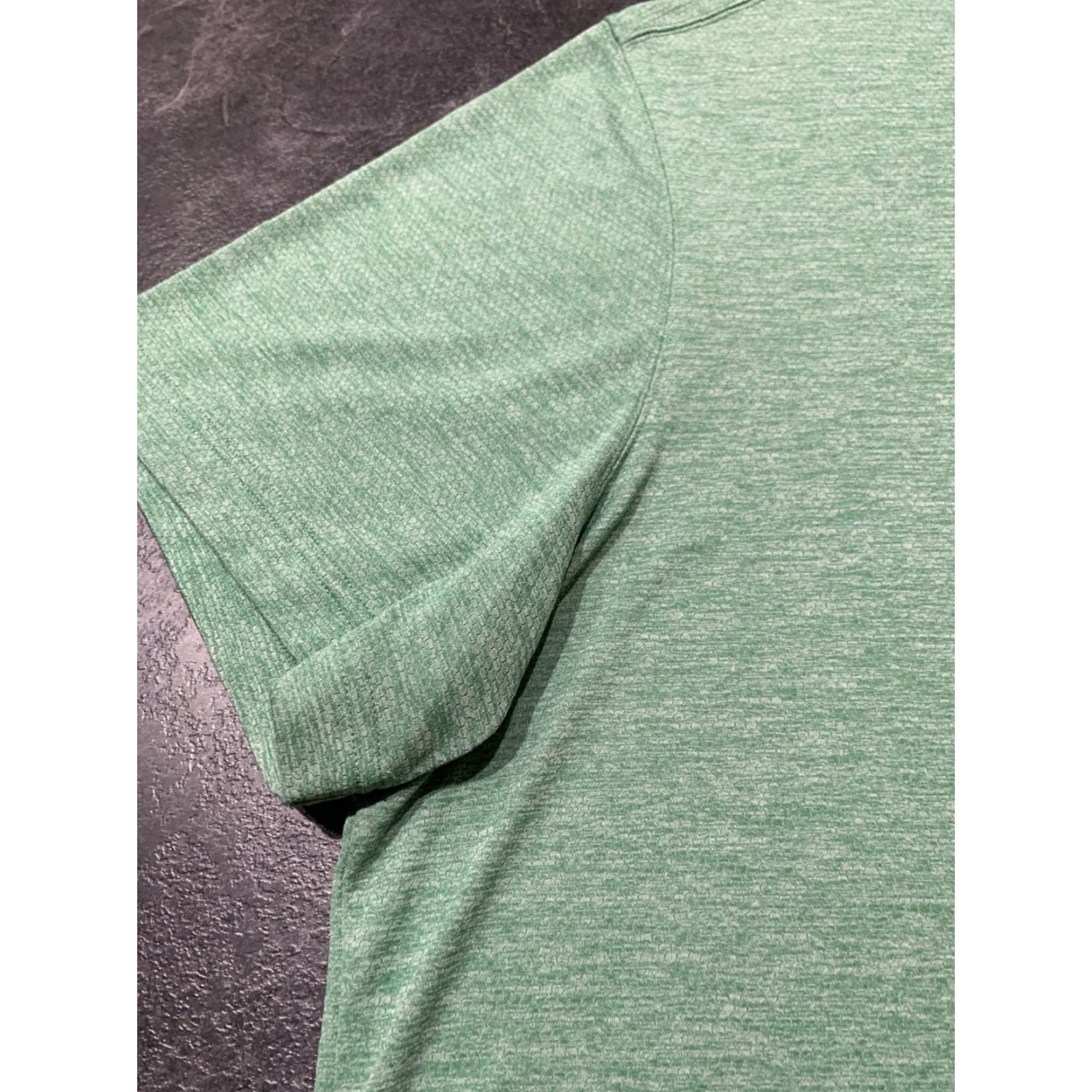 Duluth Trading Company Duluth Trading Co. Men's Short Sleeve Polo Shirt 2XL Green Wicking Casual Size US XXL / EU 58 / 5 - 6 Thumbnail