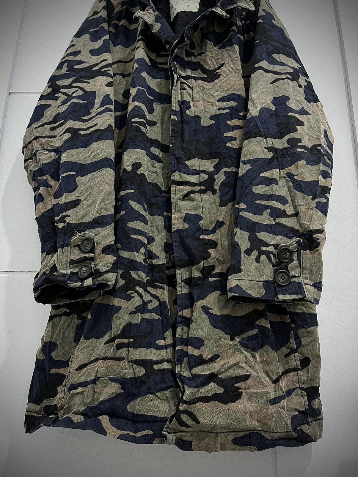 Vintage Vintage Twist Camo Parca Jacket Size US L / EU 52-54 / 3 - 3 Thumbnail