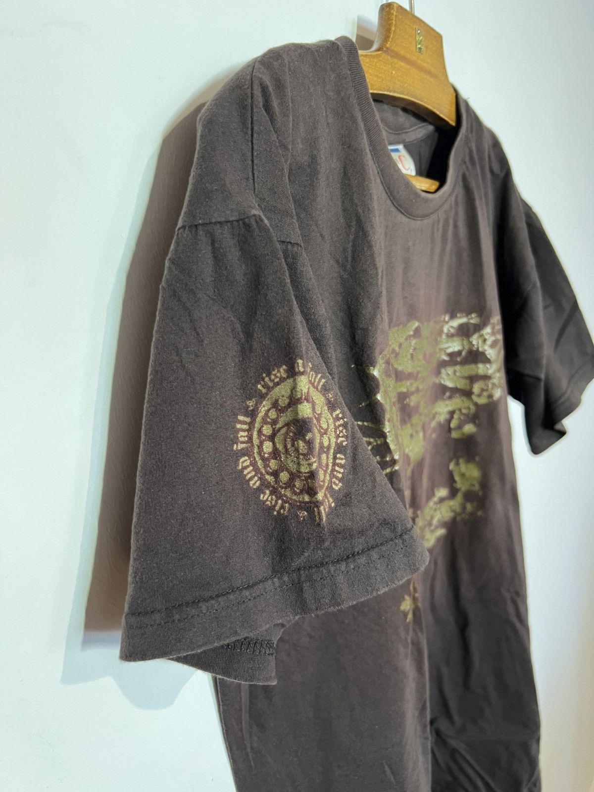 Band Tees Rise and fall vintage early 00s shirt hardcore Size US L / EU 52-54 / 3 - 2 Thumbnail