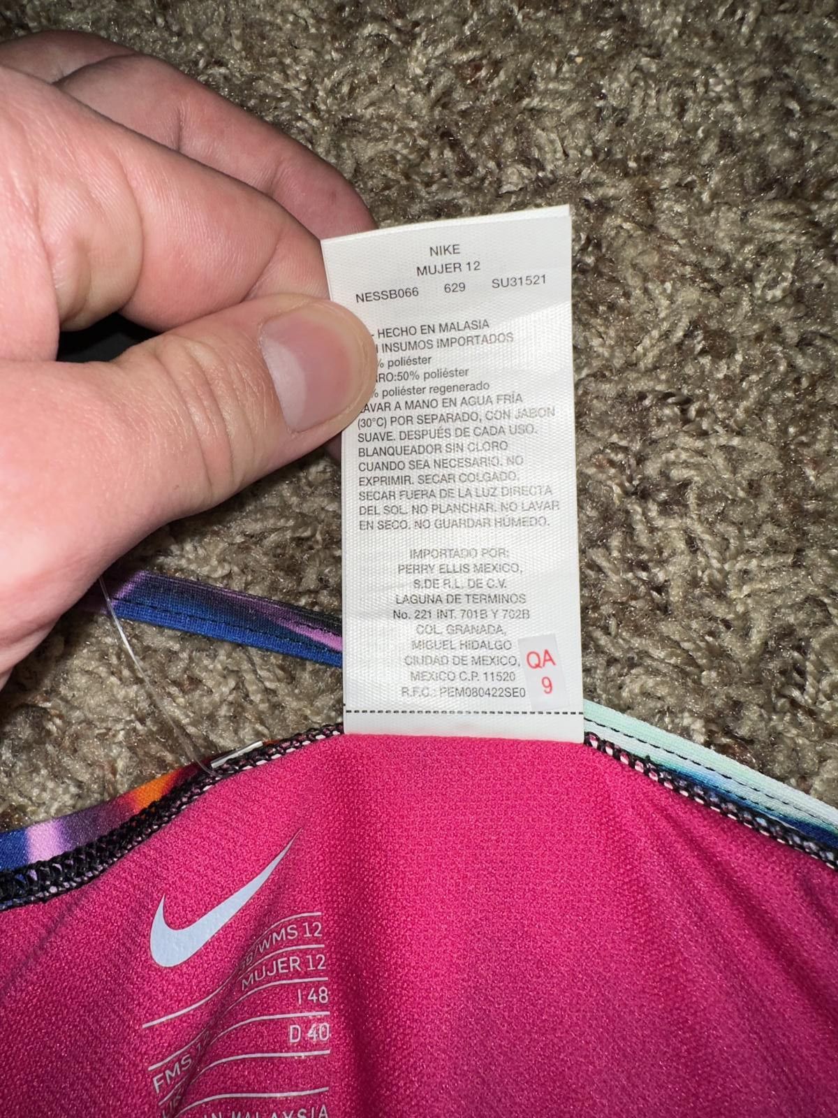Nike Nike Hydrastrong Siren Red Spider Back One Piece Size ONE SIZE - 6 Thumbnail