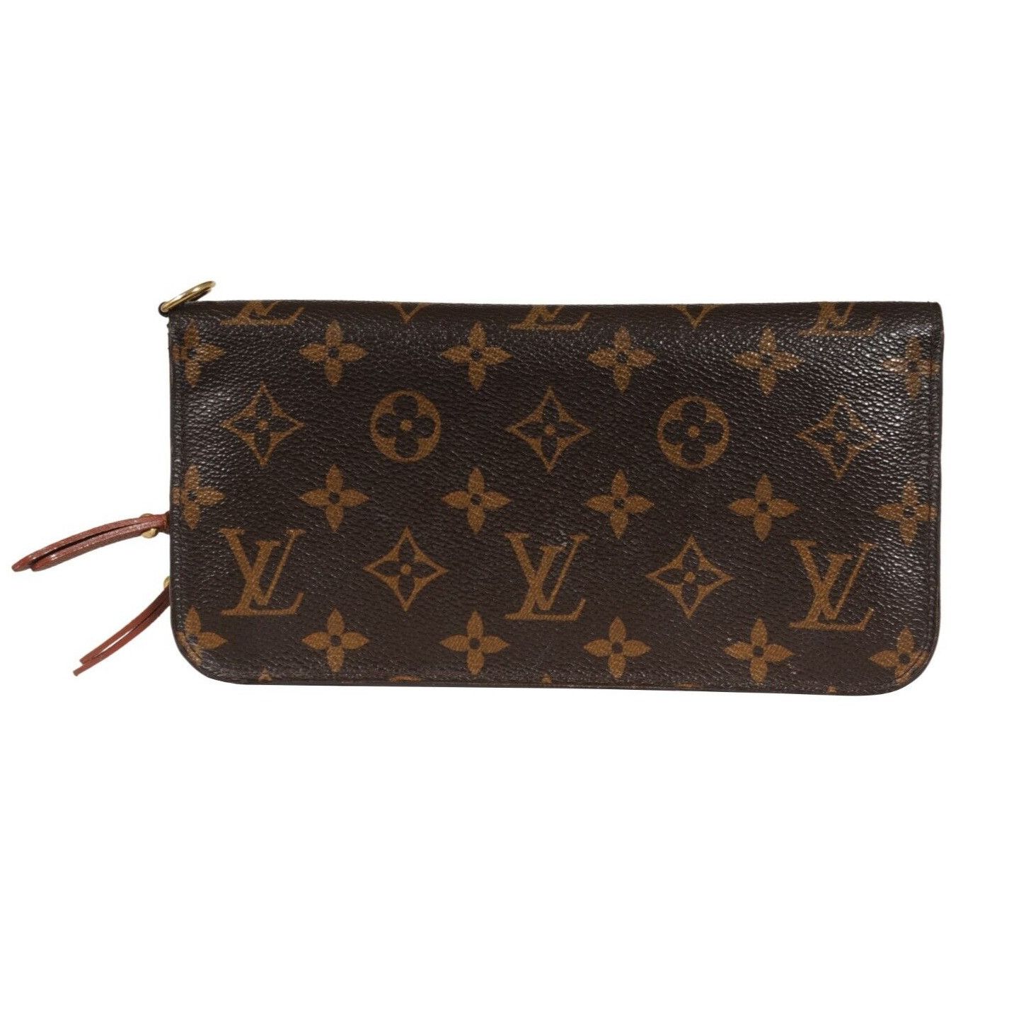 Louis Vuitton Ikat Wallet Brown Lv Logo Monogram Zip Long Canvas Size ONE SIZE - 2 Thumbnail