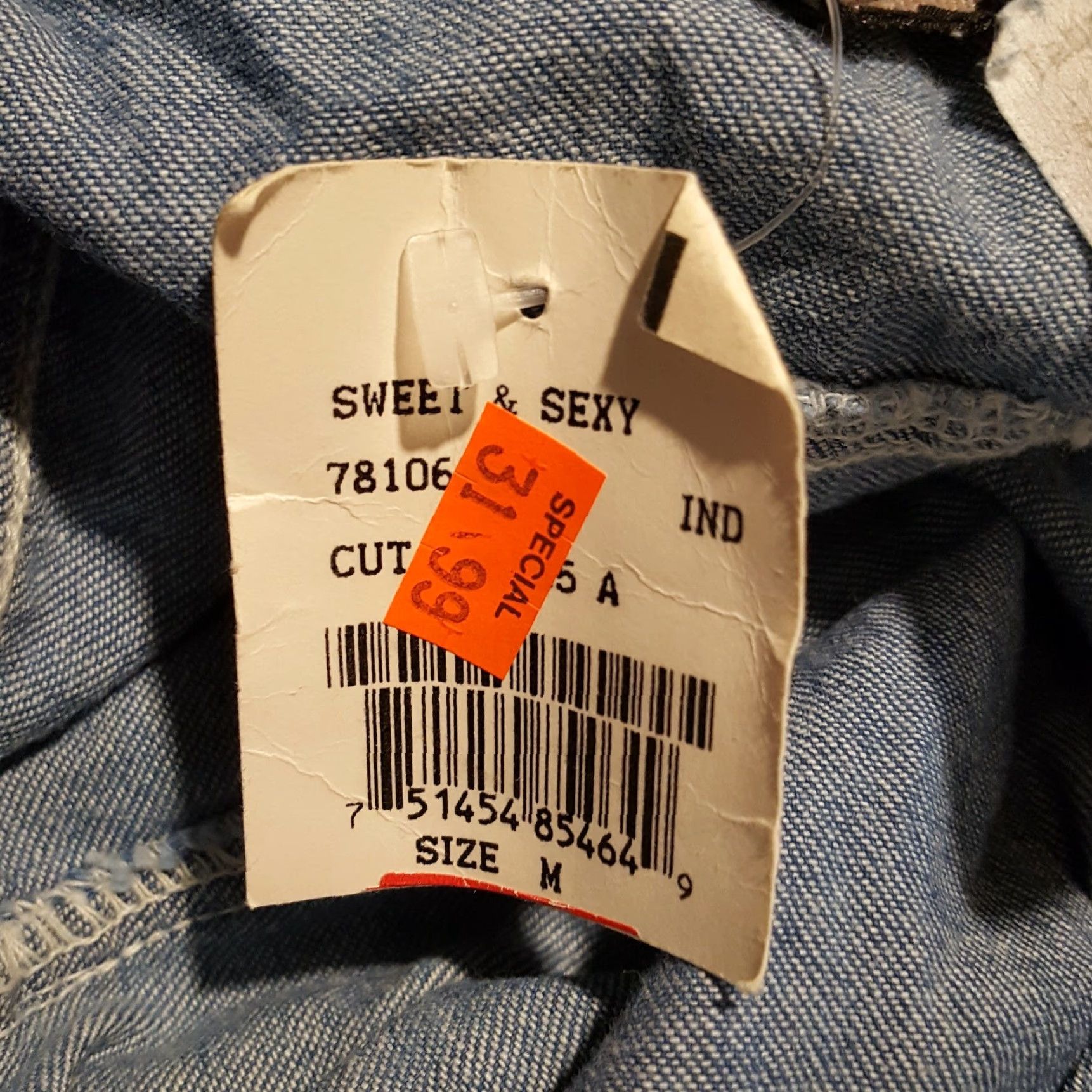 Denime VTG 80s Street Wear Womens Size M Stretch Relaxed Tapered Denim Blue Jeans Vintage Yes Size 32" / US 10 / IT 46 - 5 Thumbnail
